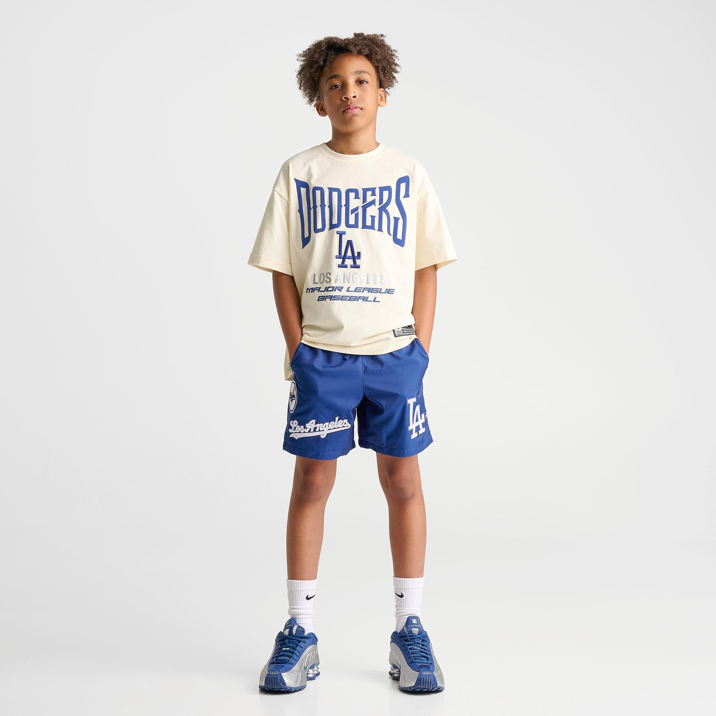 Big Kids' Pro Standard Los Angeles Dodgers MLB Woven Shorts