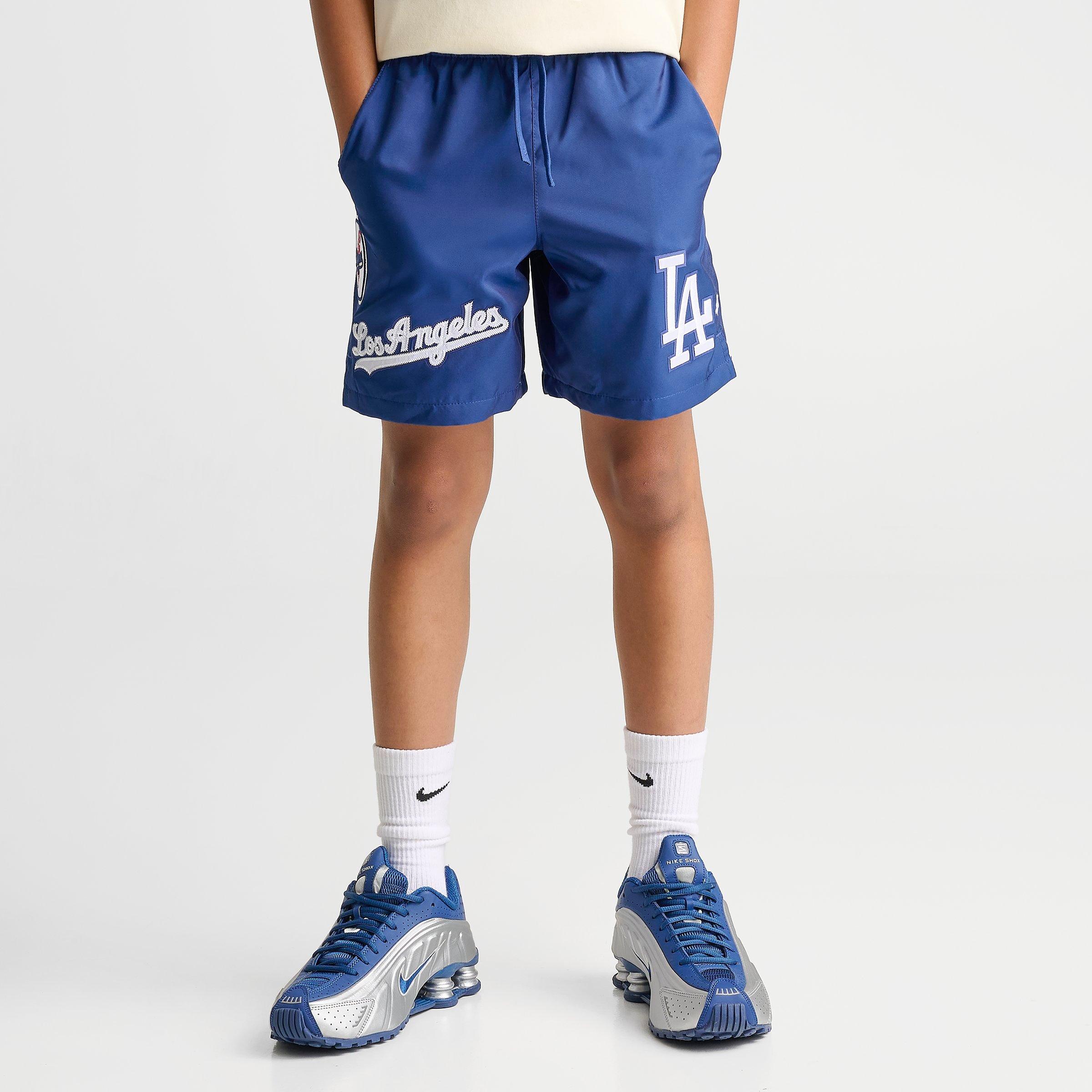 Big Kids' Pro Standard Los Angeles Dodgers MLB Woven Shorts