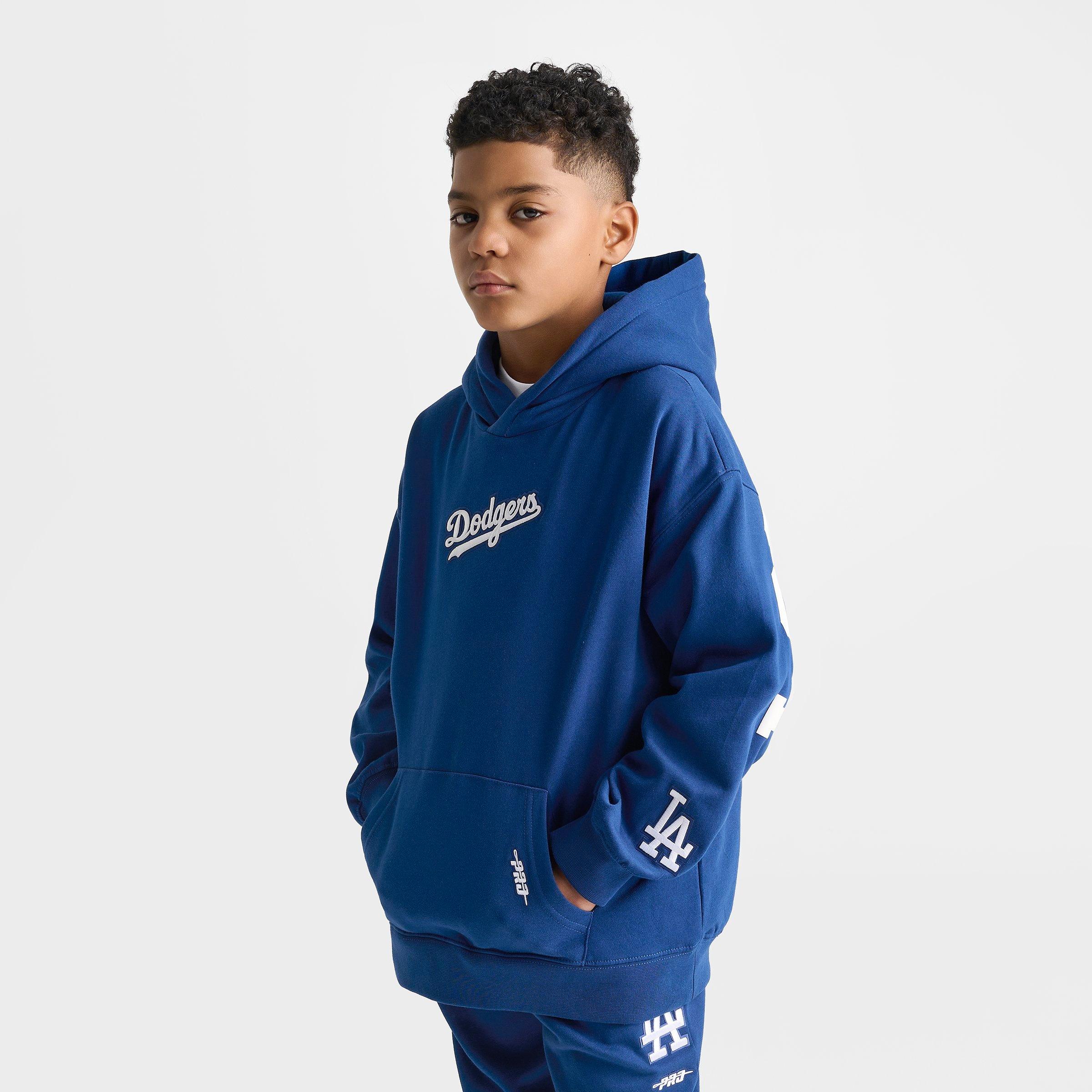 Big Kids' Pro Standard Los Angeles Dodgers MLB Wingspan Pullover Hoodie