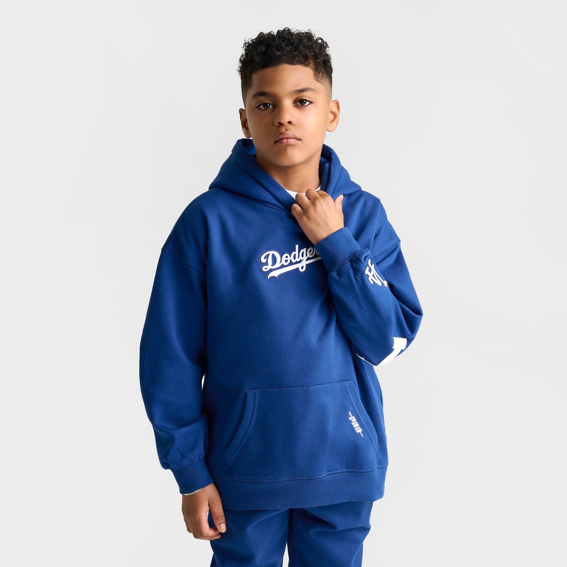 Big Kids' Pro Standard Los Angeles Dodgers MLB Wingspan Pullover Hoodie