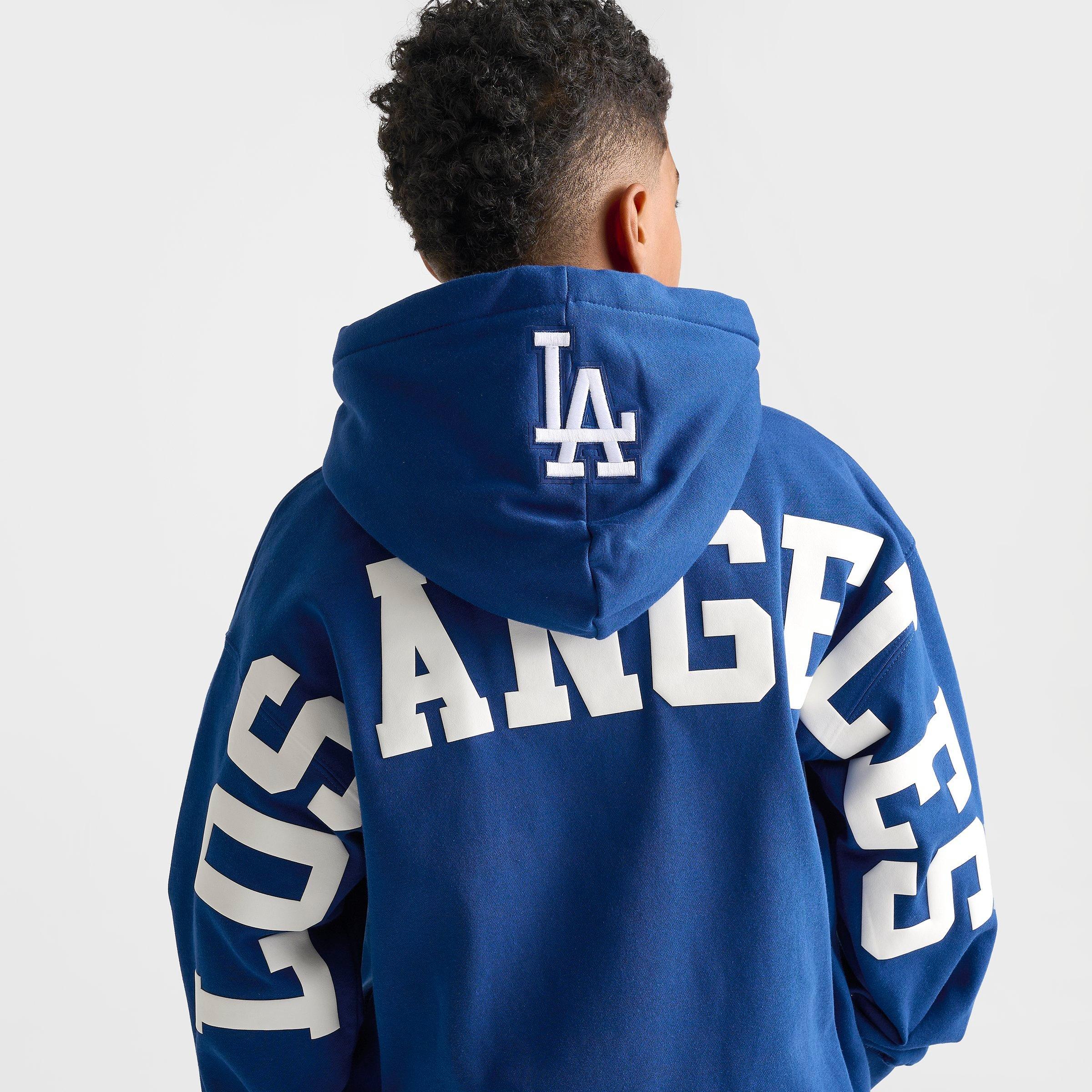 Big Kids' Pro Standard Los Angeles Dodgers MLB Wingspan Pullover Hoodie