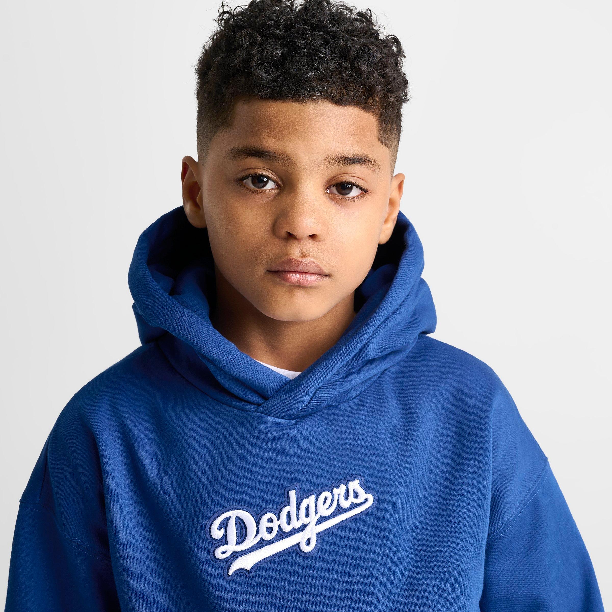 Big Kids' Pro Standard Los Angeles Dodgers MLB Wingspan Pullover Hoodie