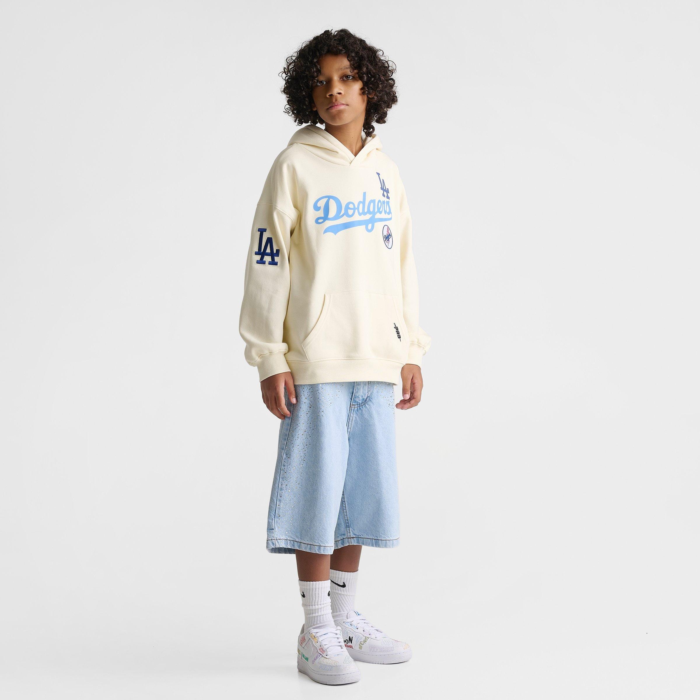 Big Kids' Pro Standard Los Angeles Dodgers MLB Home Team Pullover Hoodie