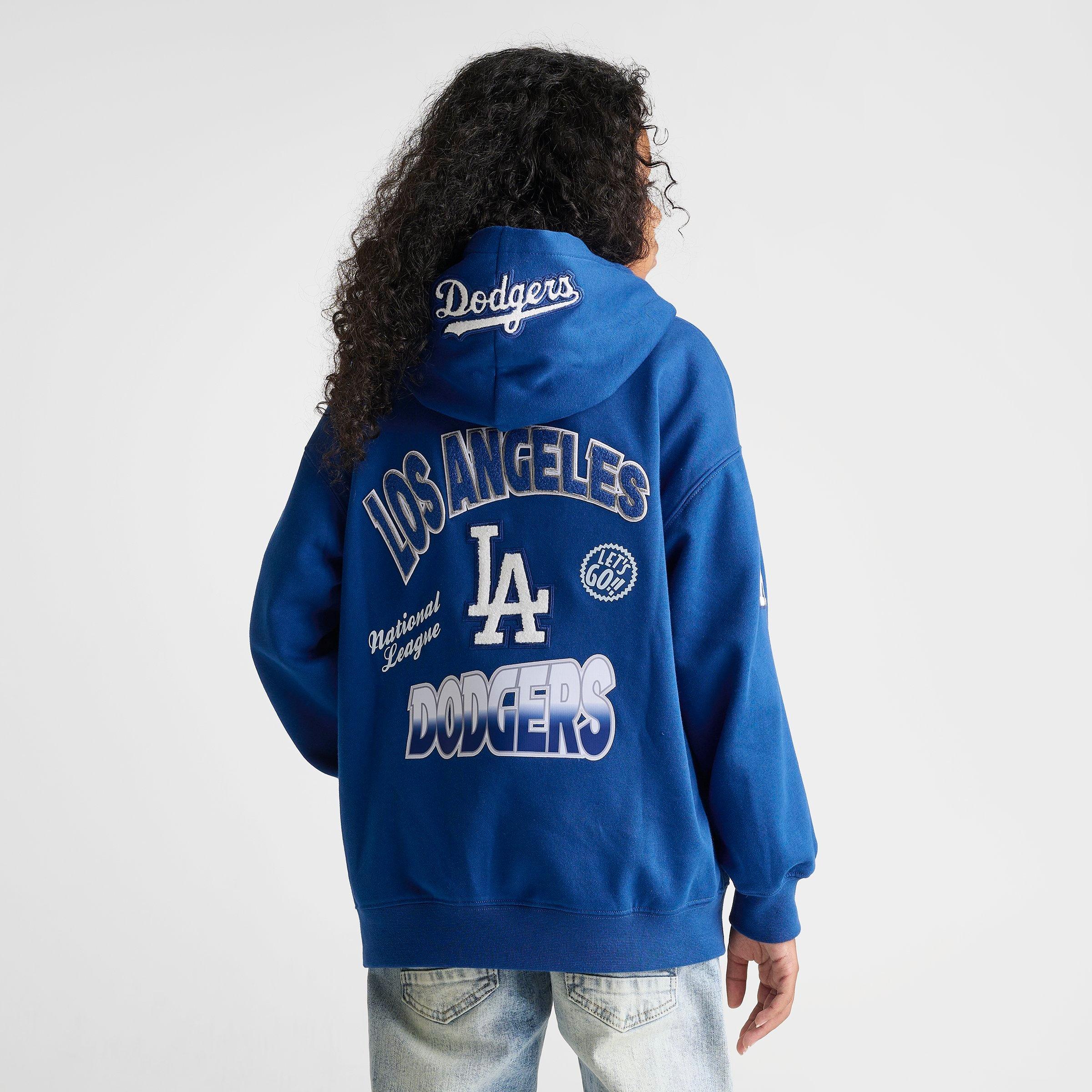 Big Kids' Pro Standard Los Angeles Dodgers MLB Turn It Up Pullover Hoodie