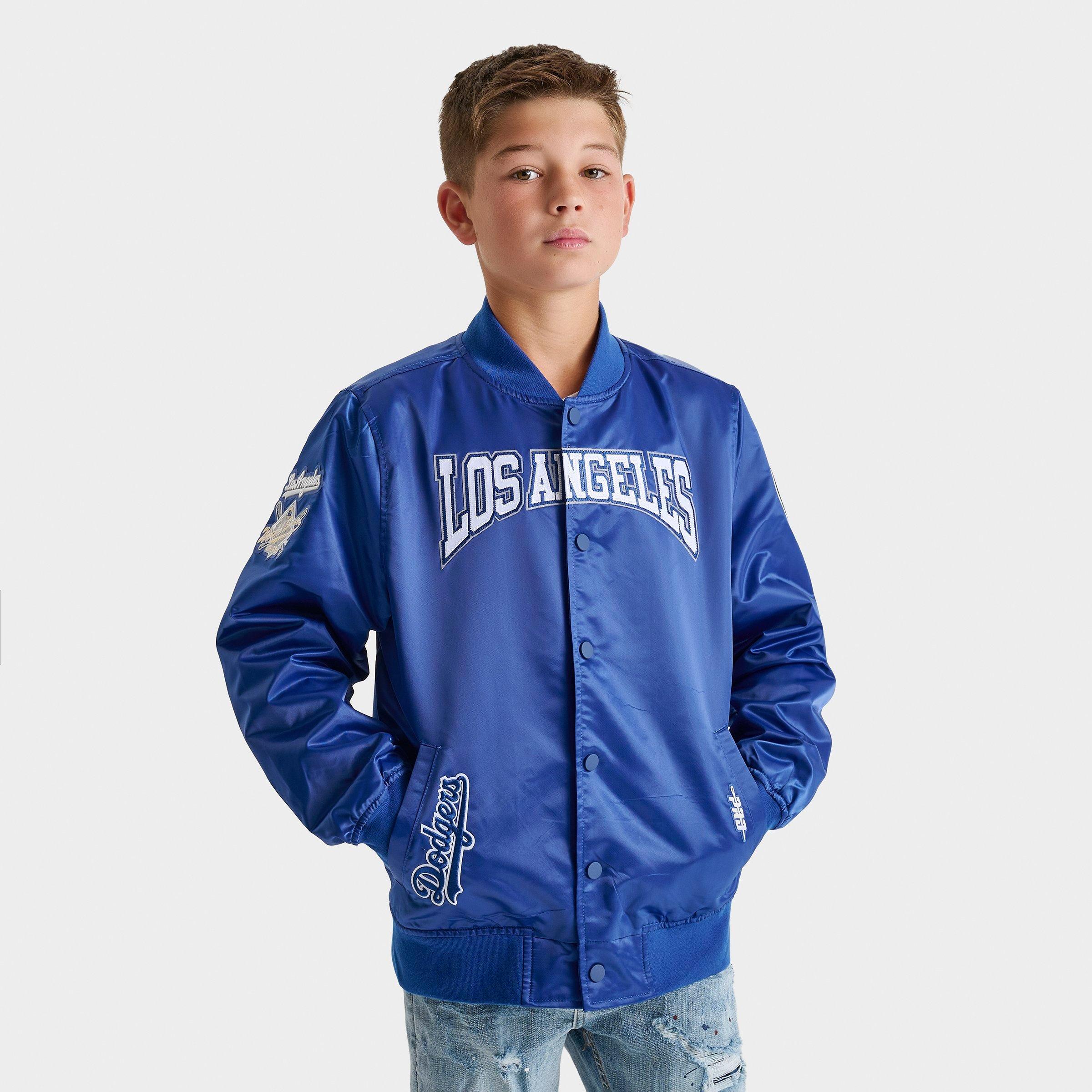 Big Kids' Pro Standard Los Angeles Dodgers MLB Emblem Satin
