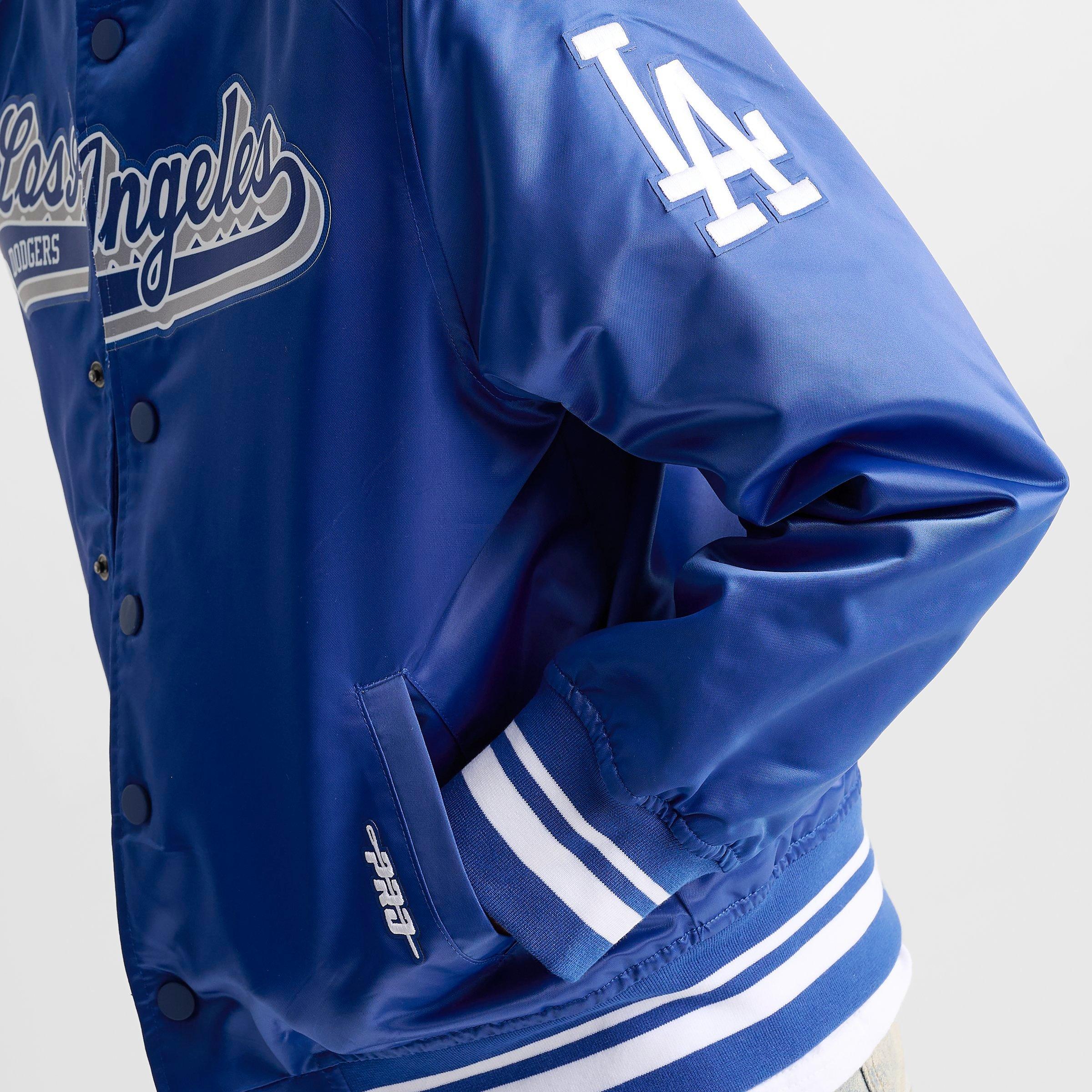 Big Kids' Pro Standard Los Angeles Dodgers MLB Satin Jacket