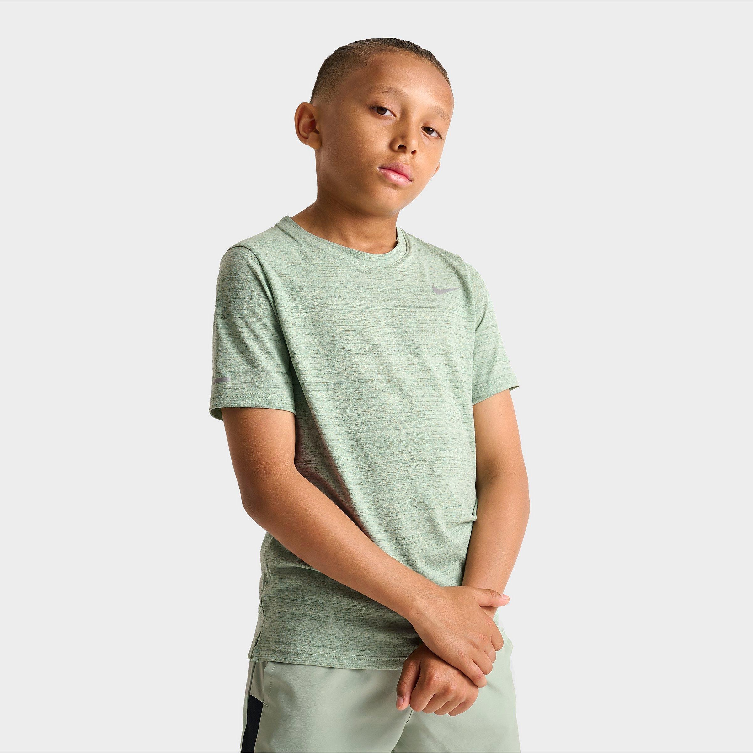 Boys' Big Kids' Nike Dri-FIT Miler Training T-Shirt