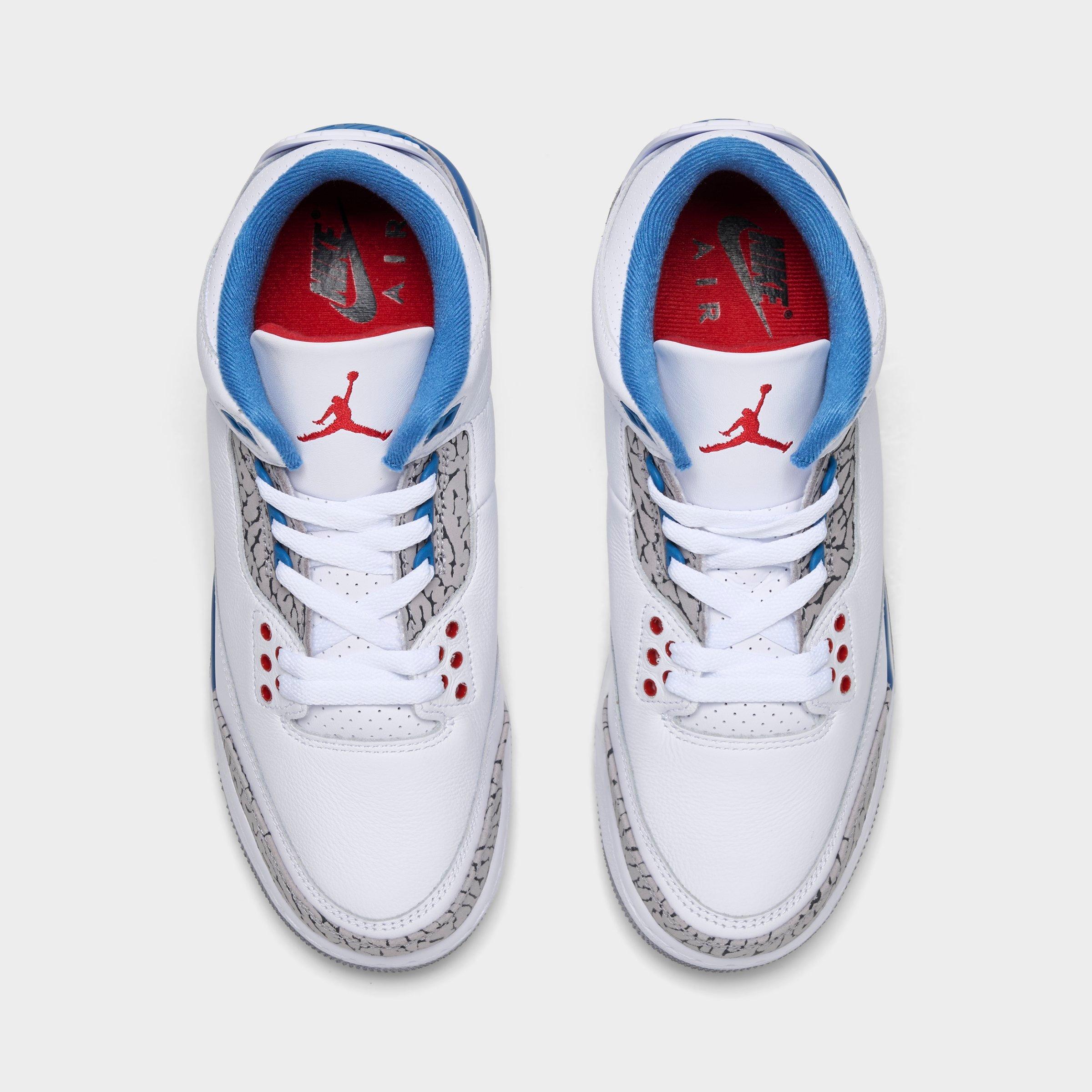 Big Kids' Air Jordan Retro 3 Basketball Shoes