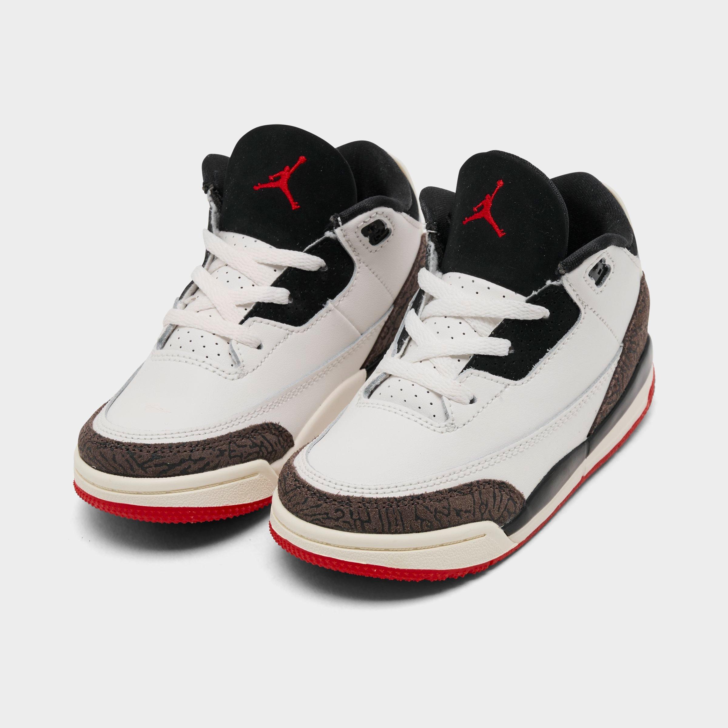 Kids' Toddler Air Jordan Retro 3 Basketball Shoes