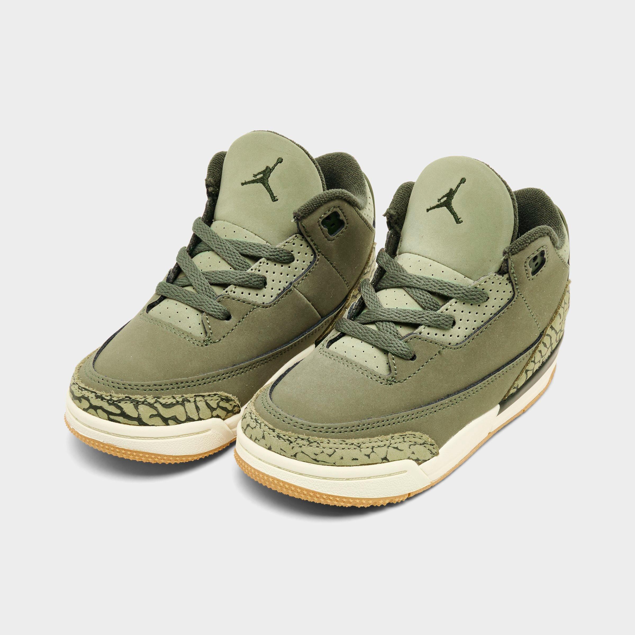 Kids' Toddler Air Jordan Retro 3 Basketball Shoes