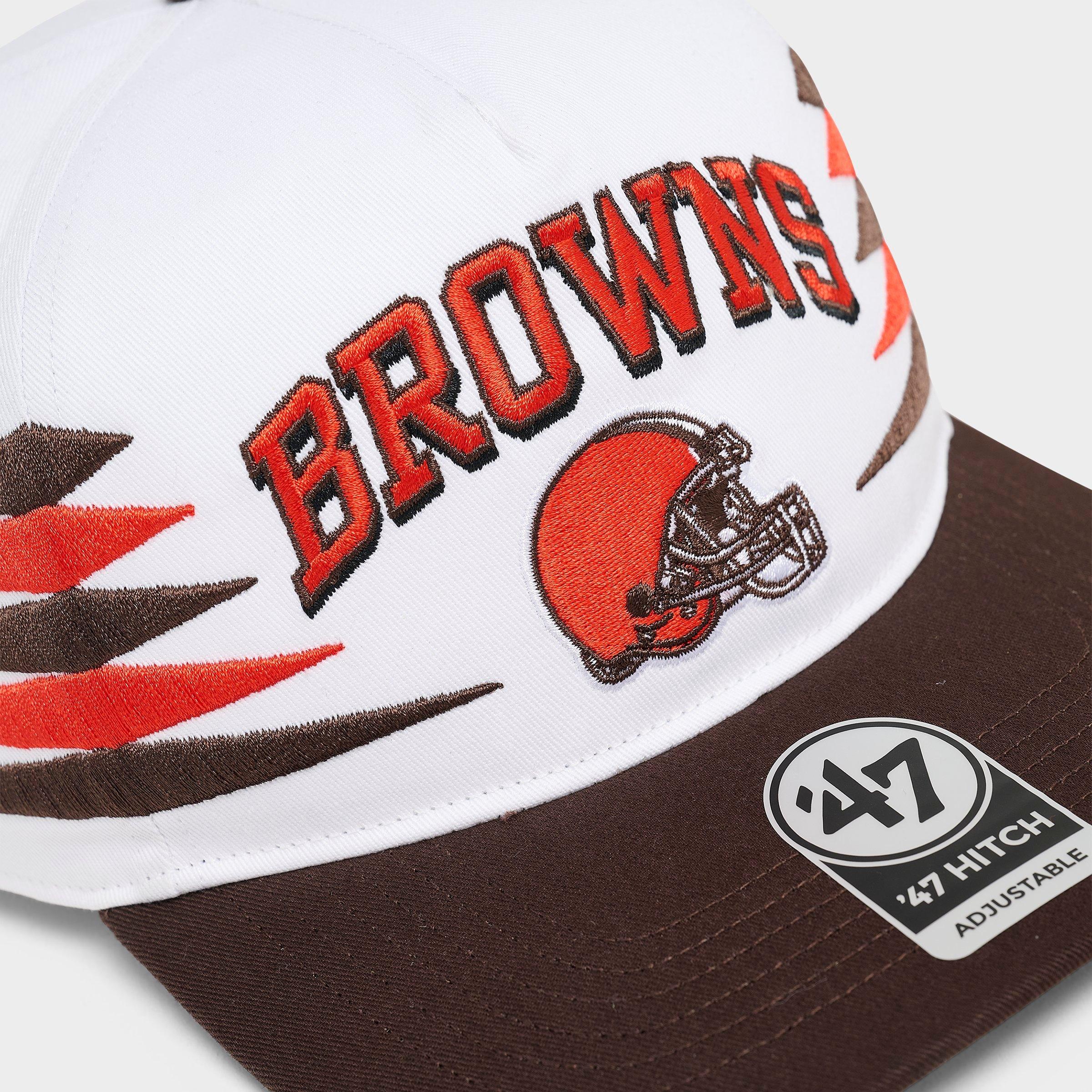 '47 Cleveland Browns NFL Diamond Cut HITCH Snapback Hat