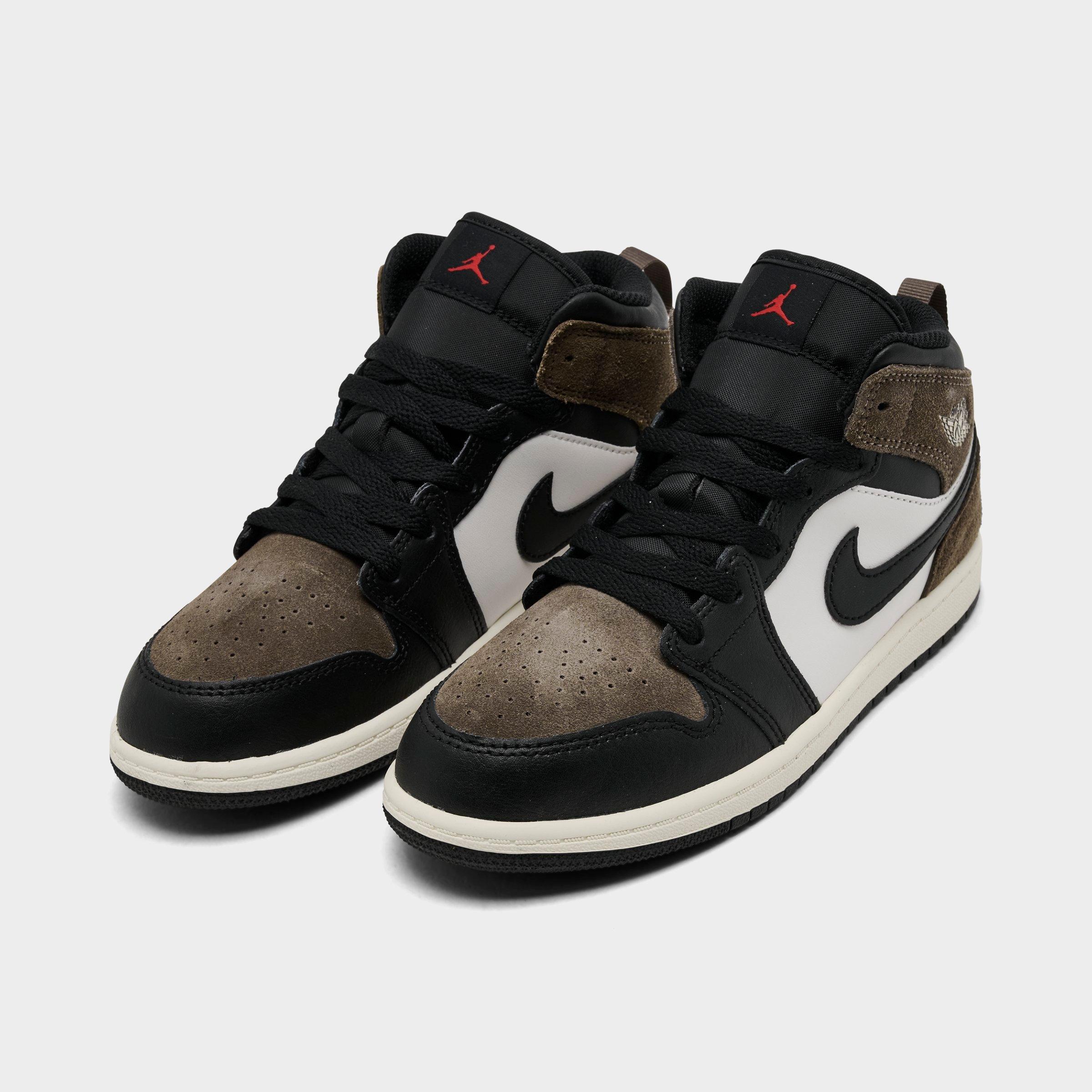 Little Kids' Air Jordan Retro 1 Mid Casual Shoes