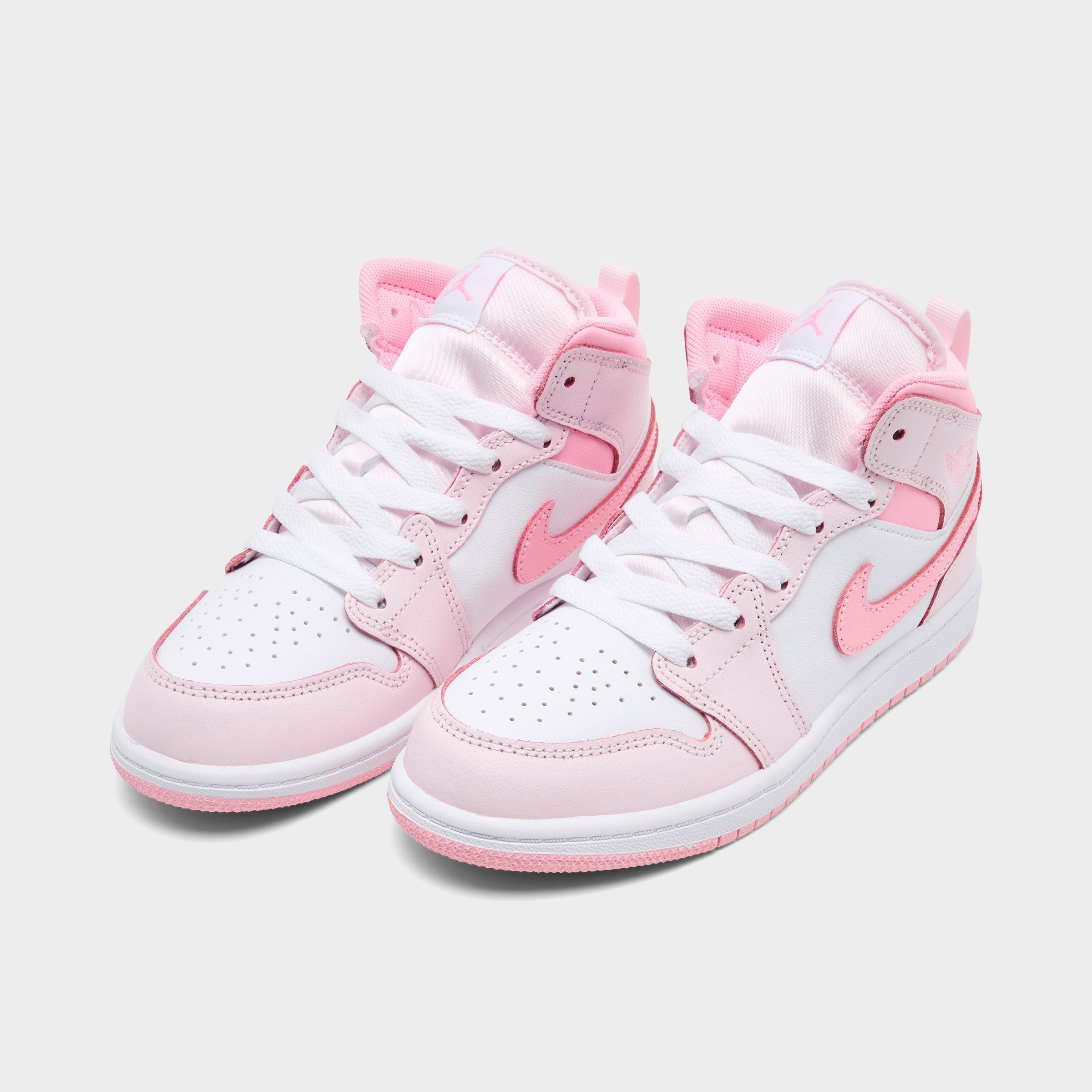 Little Kids' Air Jordan Retro 1 Mid Casual Shoes
