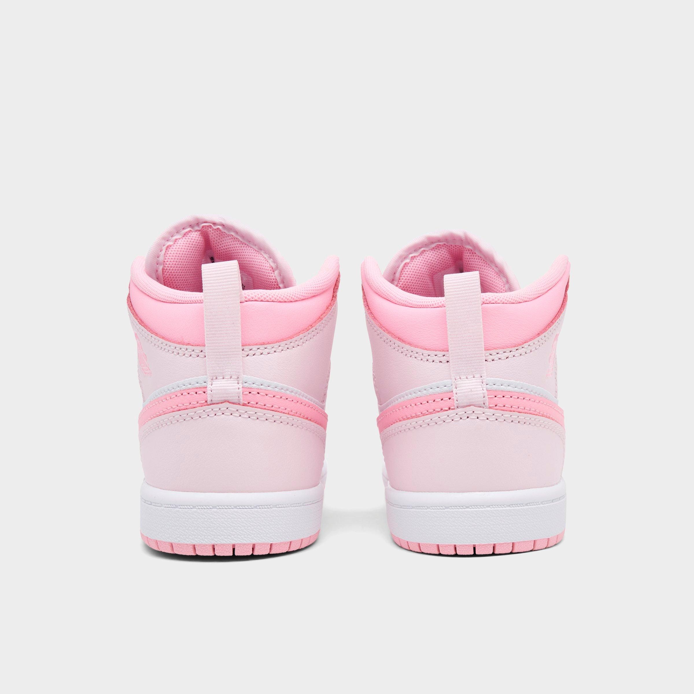 Little Kids' Air Jordan Retro 1 Mid Casual Shoes
