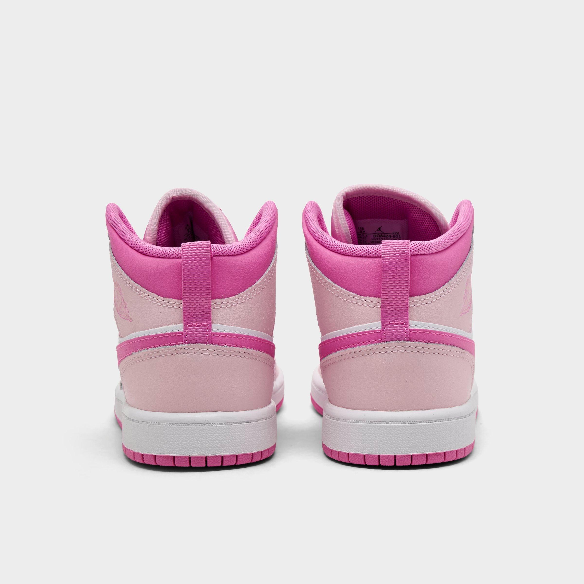Little Kids' Air Jordan Retro 1 Mid Casual Shoes