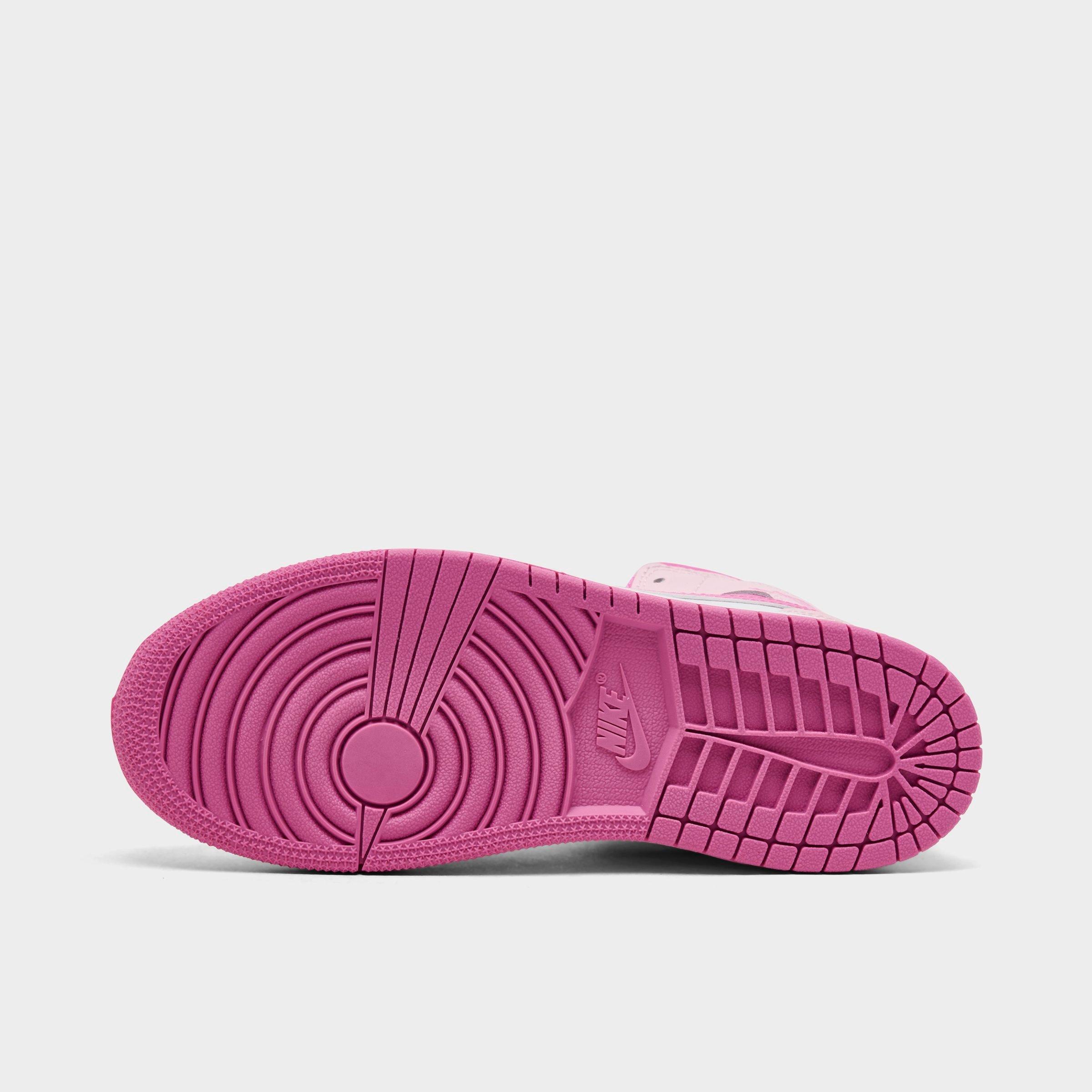 Little Kids' Air Jordan Retro 1 Mid Casual Shoes