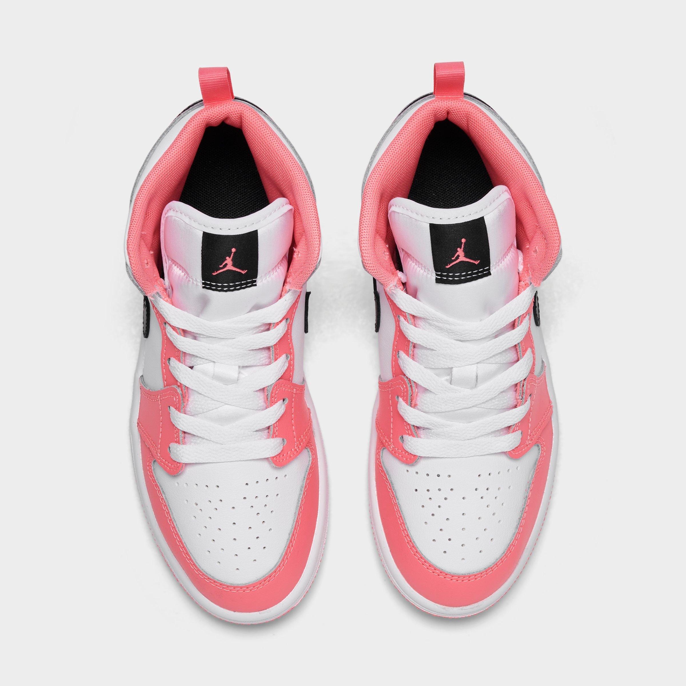 Little Kids' Air Jordan Retro 1 Mid Casual Shoes