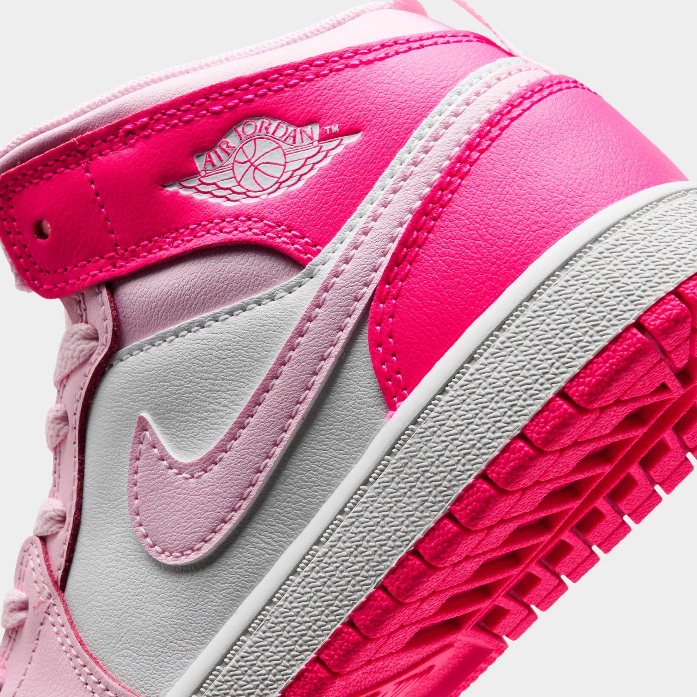 Little Kids' Air Jordan Retro 1 Mid Casual Shoes