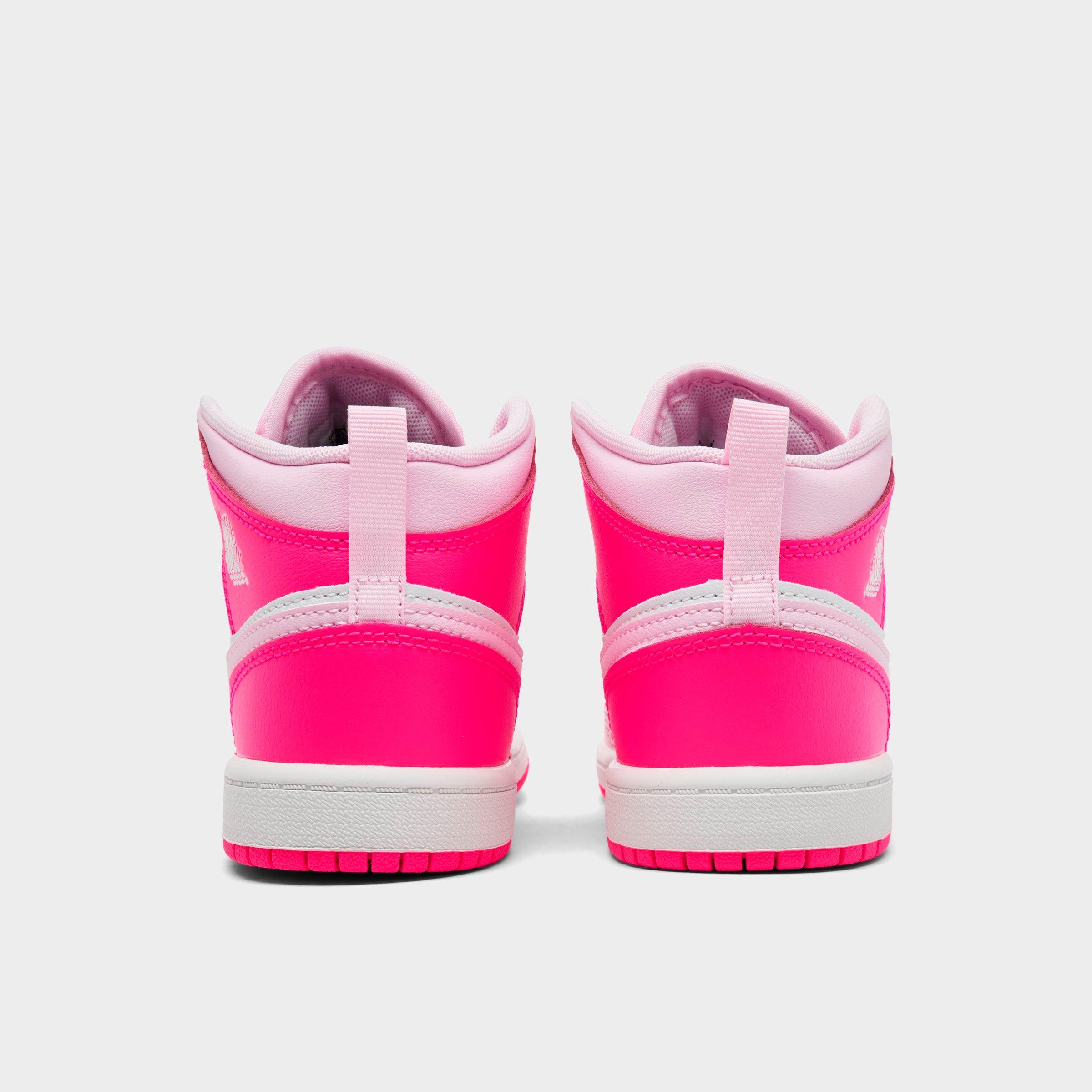 Little Kids' Air Jordan Retro 1 Mid Casual Shoes