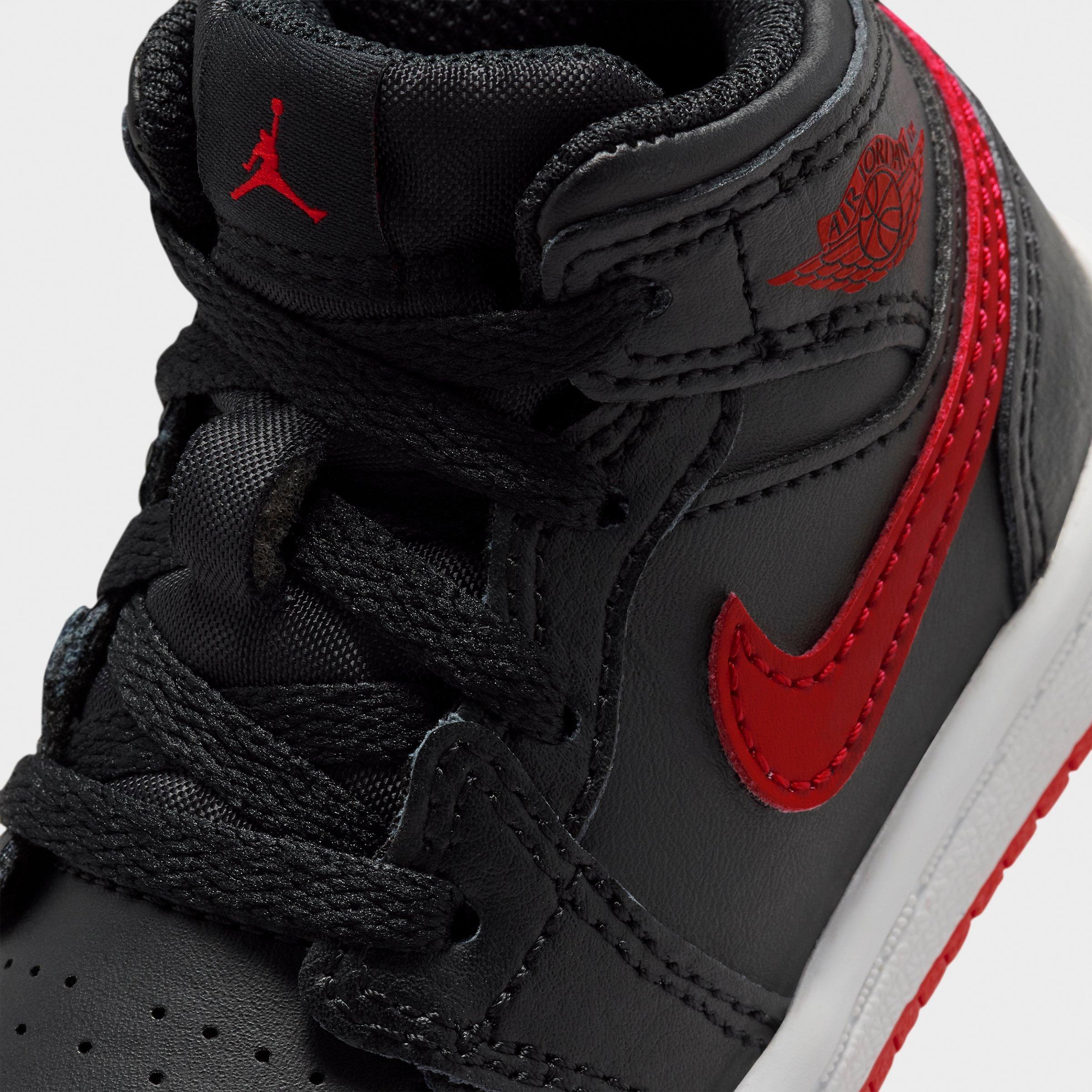 Kids' Toddler Air Jordan Retro 1 Mid Casual Shoes