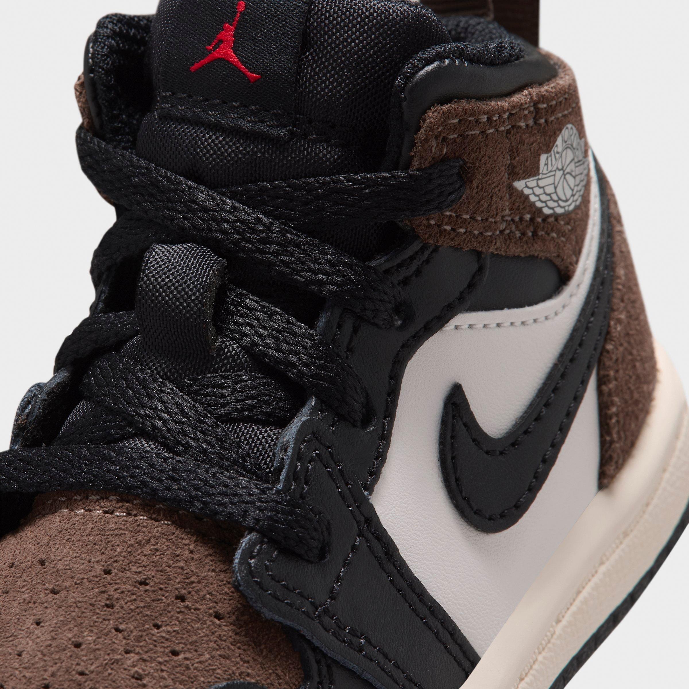 Kids' Toddler Air Jordan Retro 1 Mid Casual Shoes