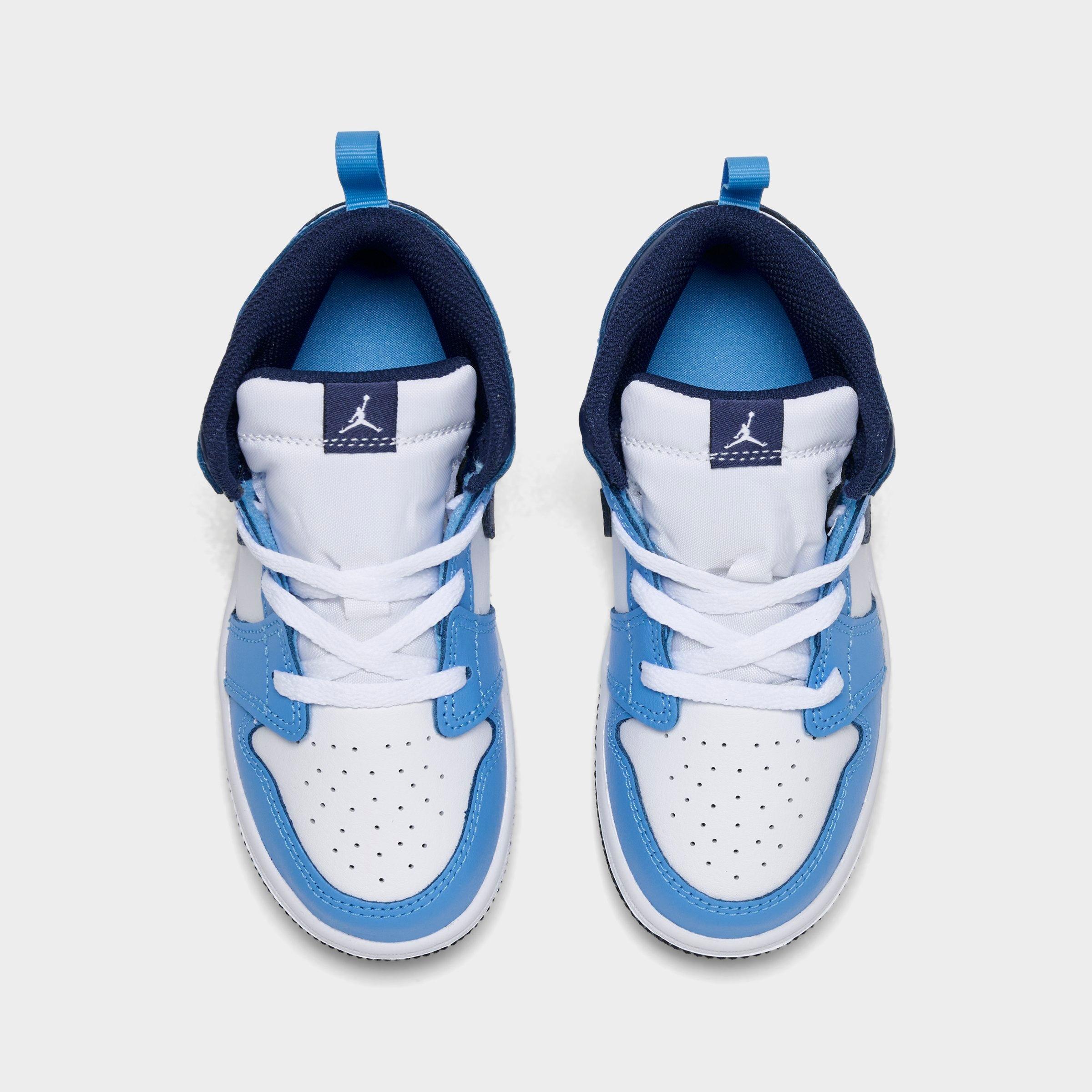 Kids' Toddler Air Jordan Retro 1 Mid Casual Shoes
