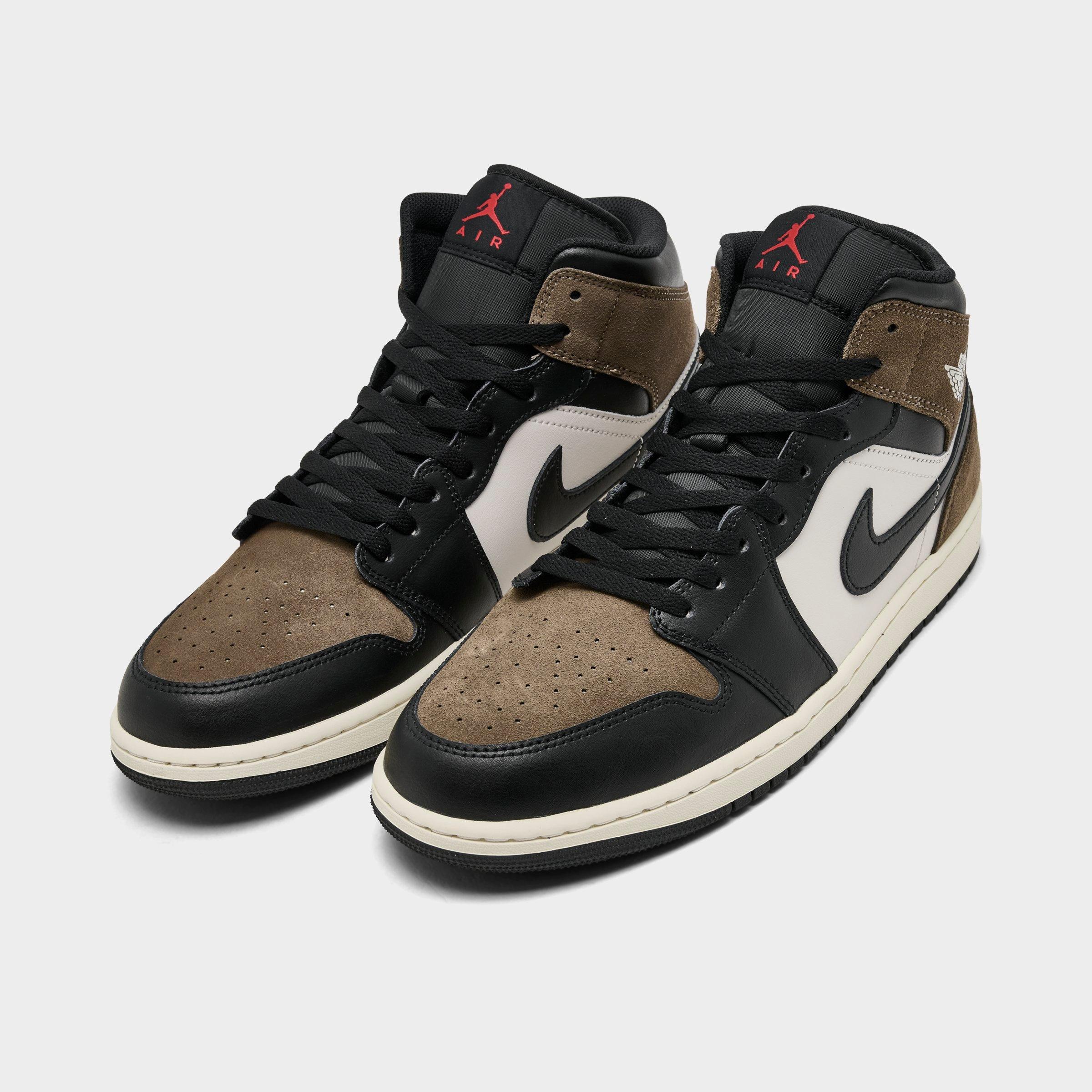 Men's Air Jordan Retro 1 Mid Casual Shoes