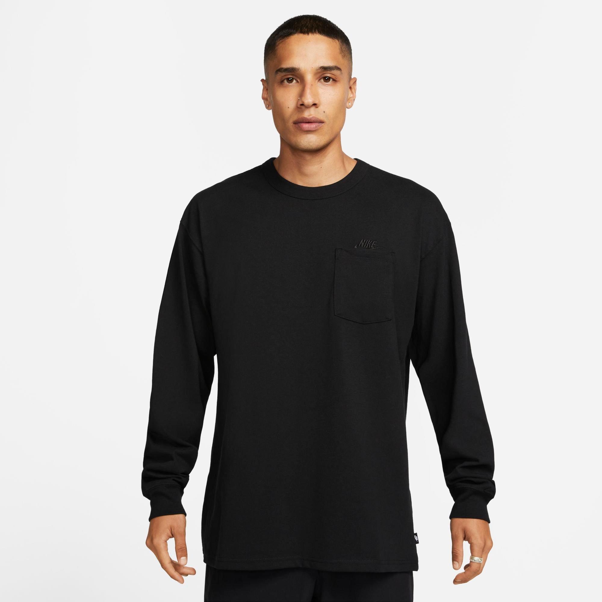 Men's Nike Sportswear Premium Essentials Long-Sleeve Pocket T-Shirt