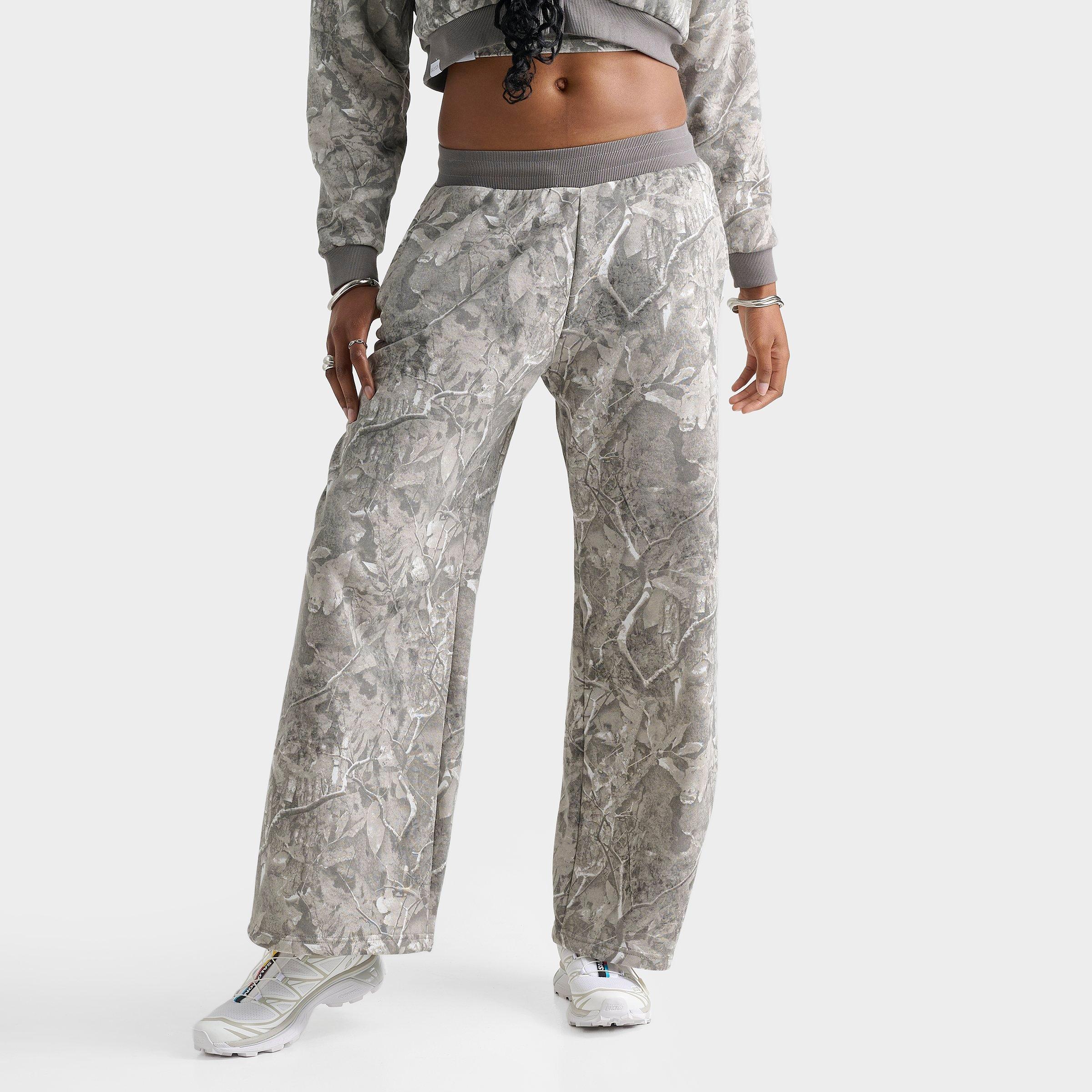 Women's DAILYSZN Fleece Wide Leg Jogger Pants