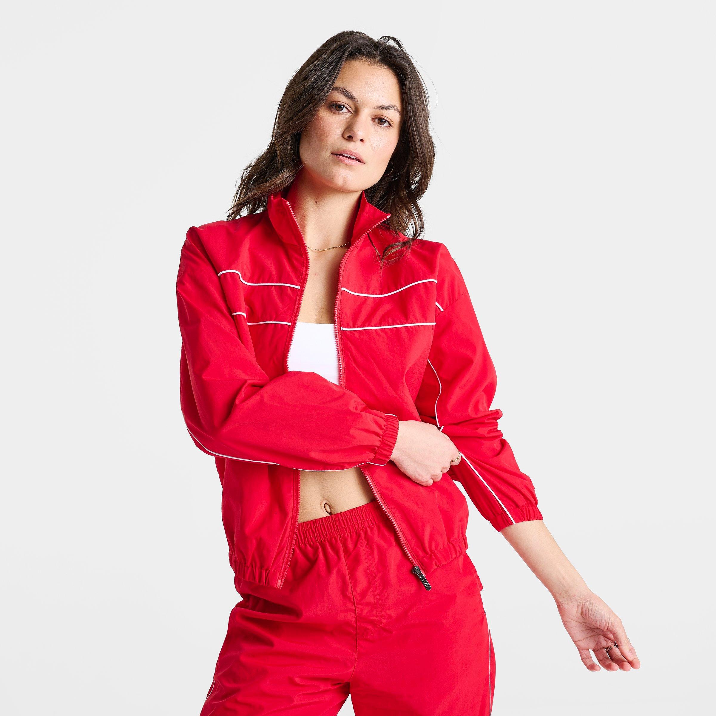 Women's DAILYSZN Weather-Resistant Piped Woven Full-Zip Jacket