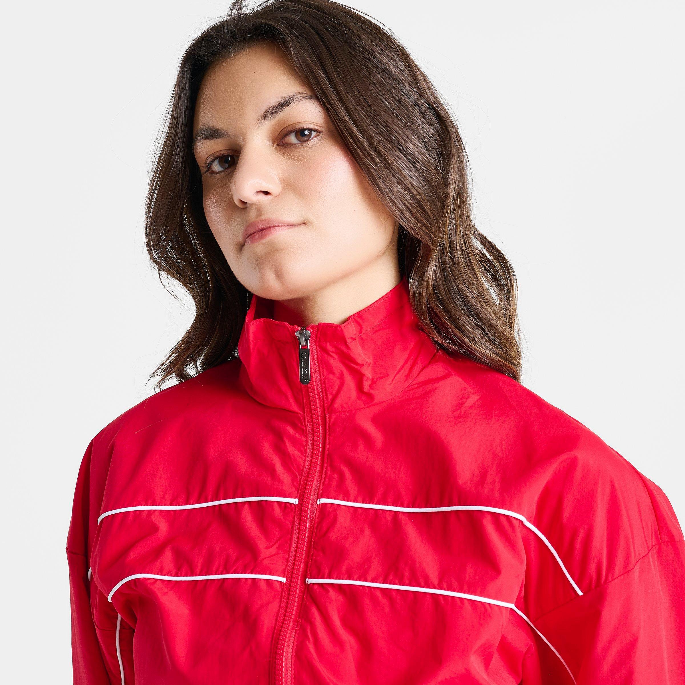 Women's DAILYSZN Weather-Resistant Piped Woven Full-Zip Jacket