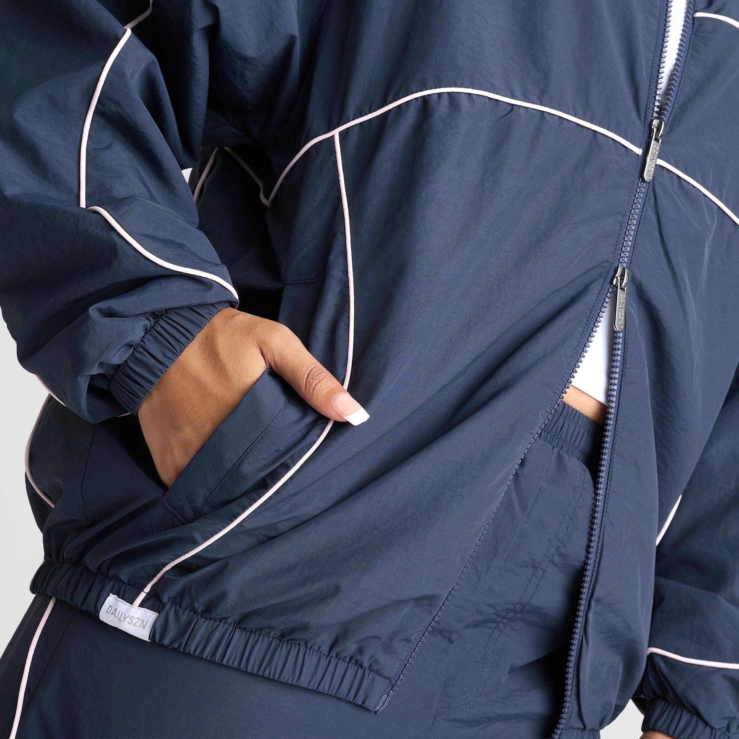 Women's DAILYSZN Weather-Resistant Piped Woven V2 Full-Zip Jacket