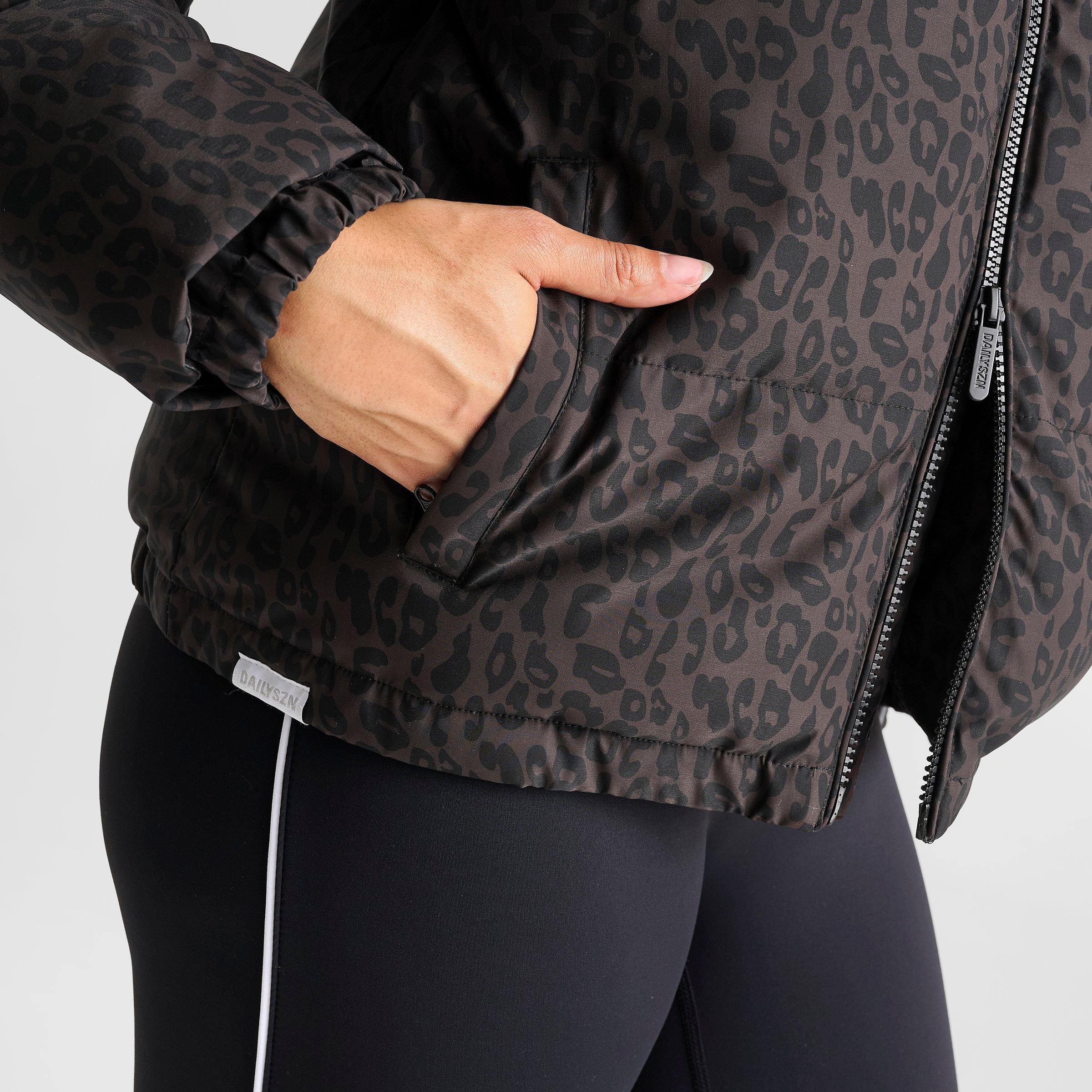 Women's DAILYSZN Printed Full-Zip Puffer Jacket