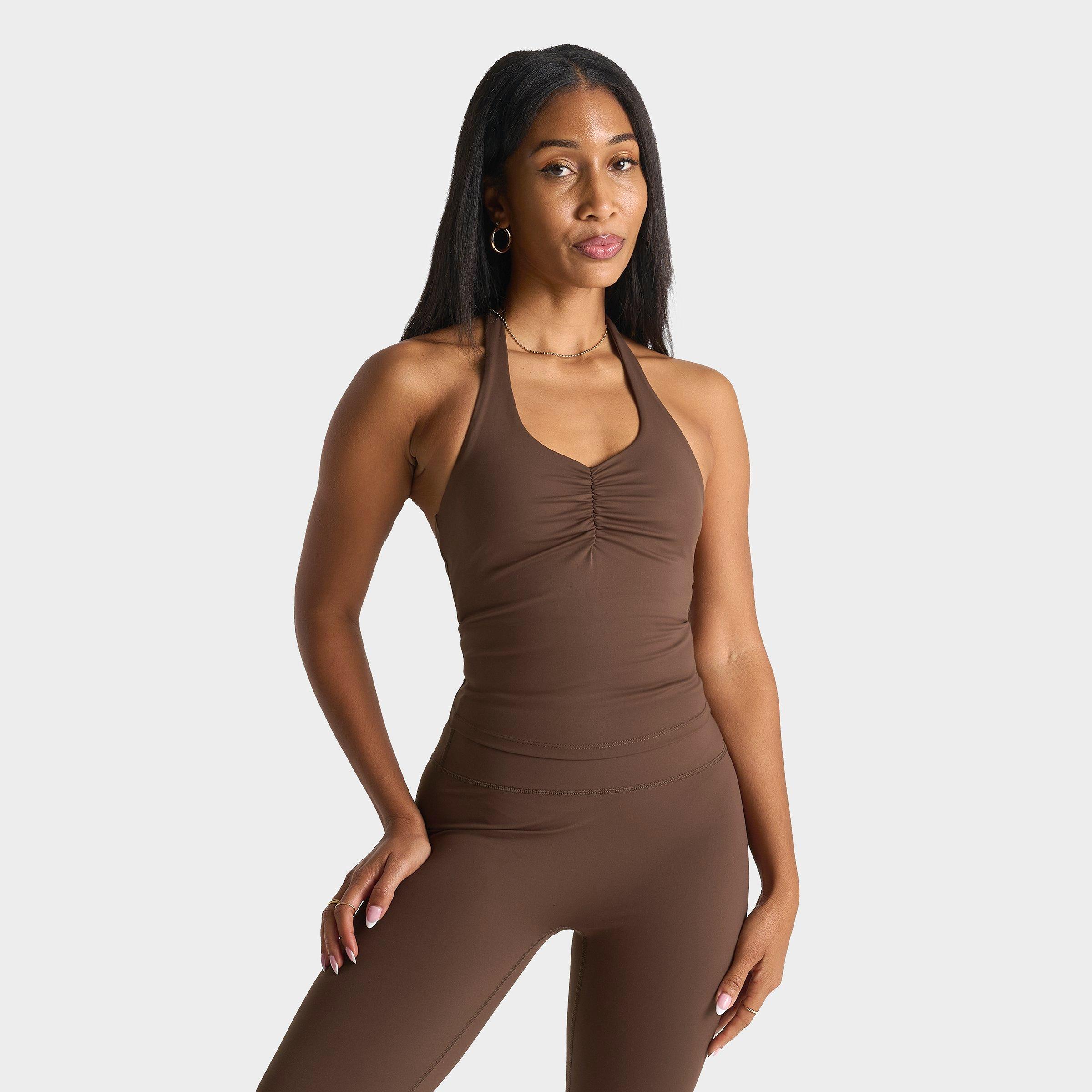Women's DAILYSZN Ruche Halter Top | JD Sports