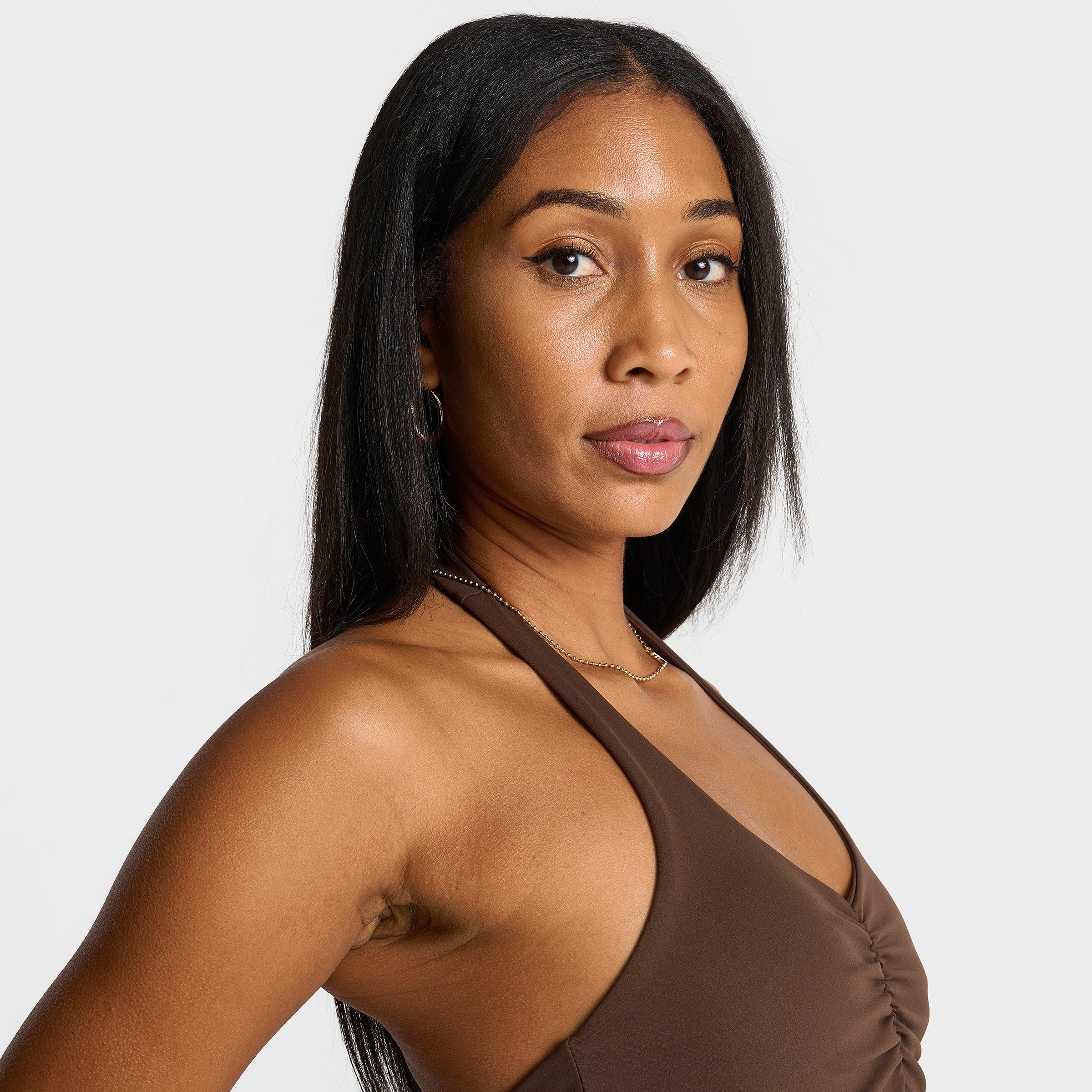 Women's DAILYSZN Ruche Halter Top
