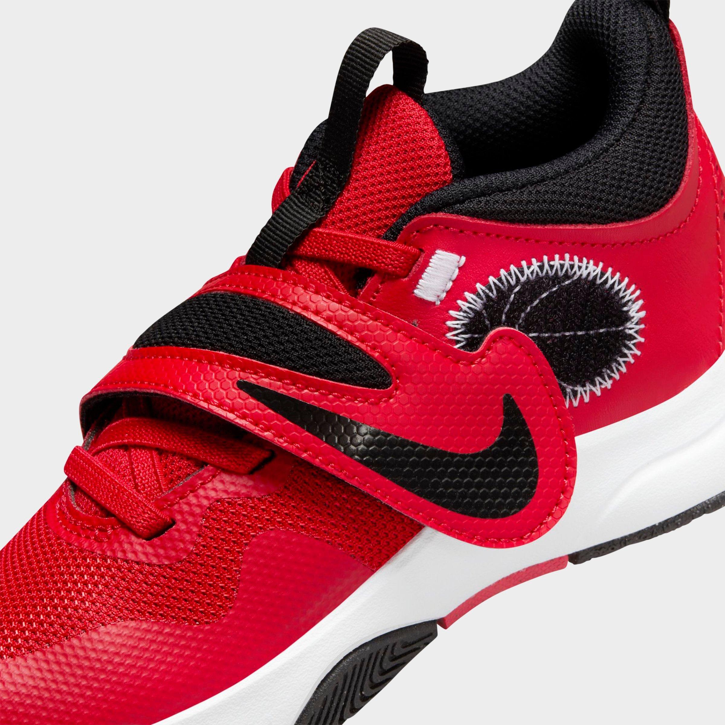 Little Kids' Nike Team Hustle D 11 Stretch Lace Basketball Shoes