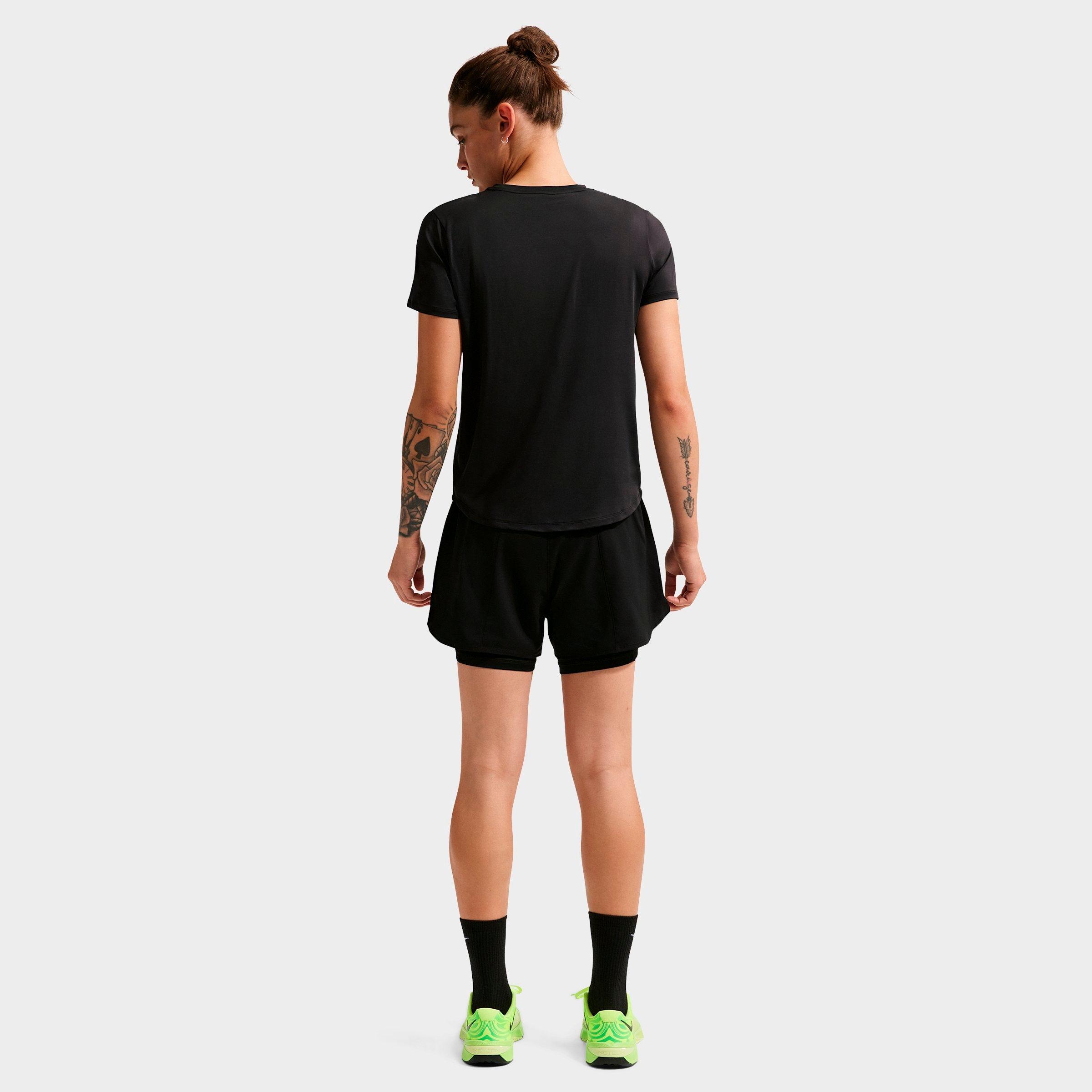Women's Nike One Fitted Dri-FIT High-Waisted 3-Inch 2-in-1 Shorts