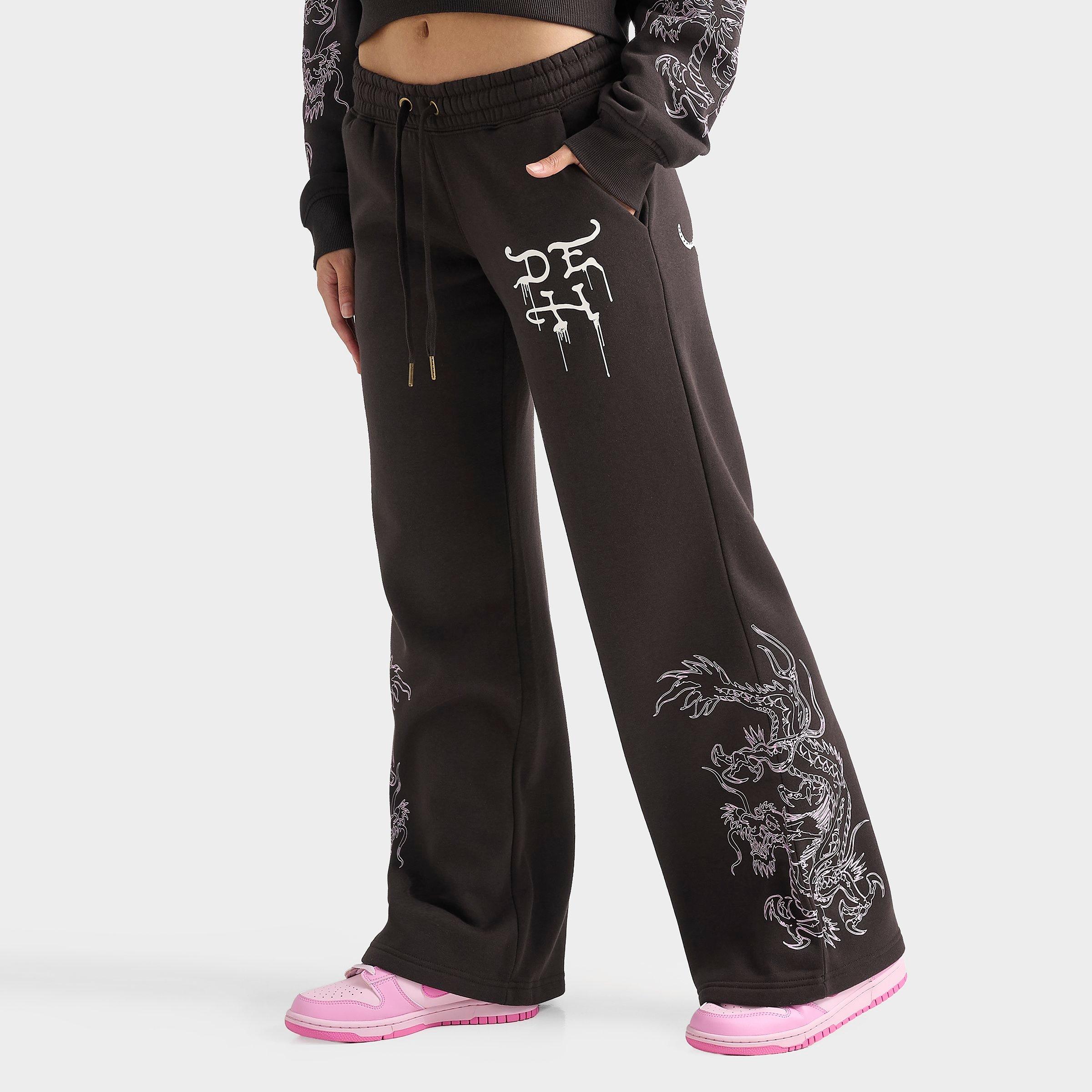 Women's Ed Hardy Leopard Rhinestone Pants | JD Sports