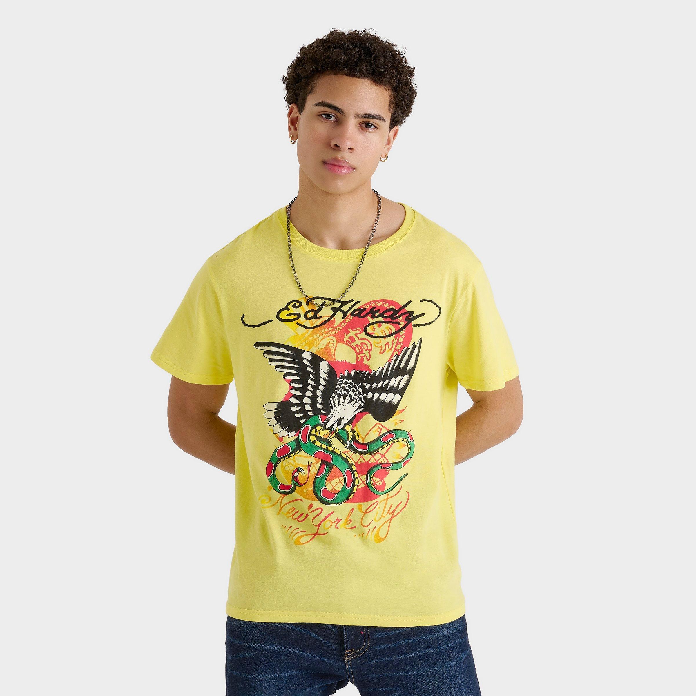 Ed Hardy EAGLE Tシャツ Ed Hardy Pierced Eagle Rhinestone Tee – DTLR