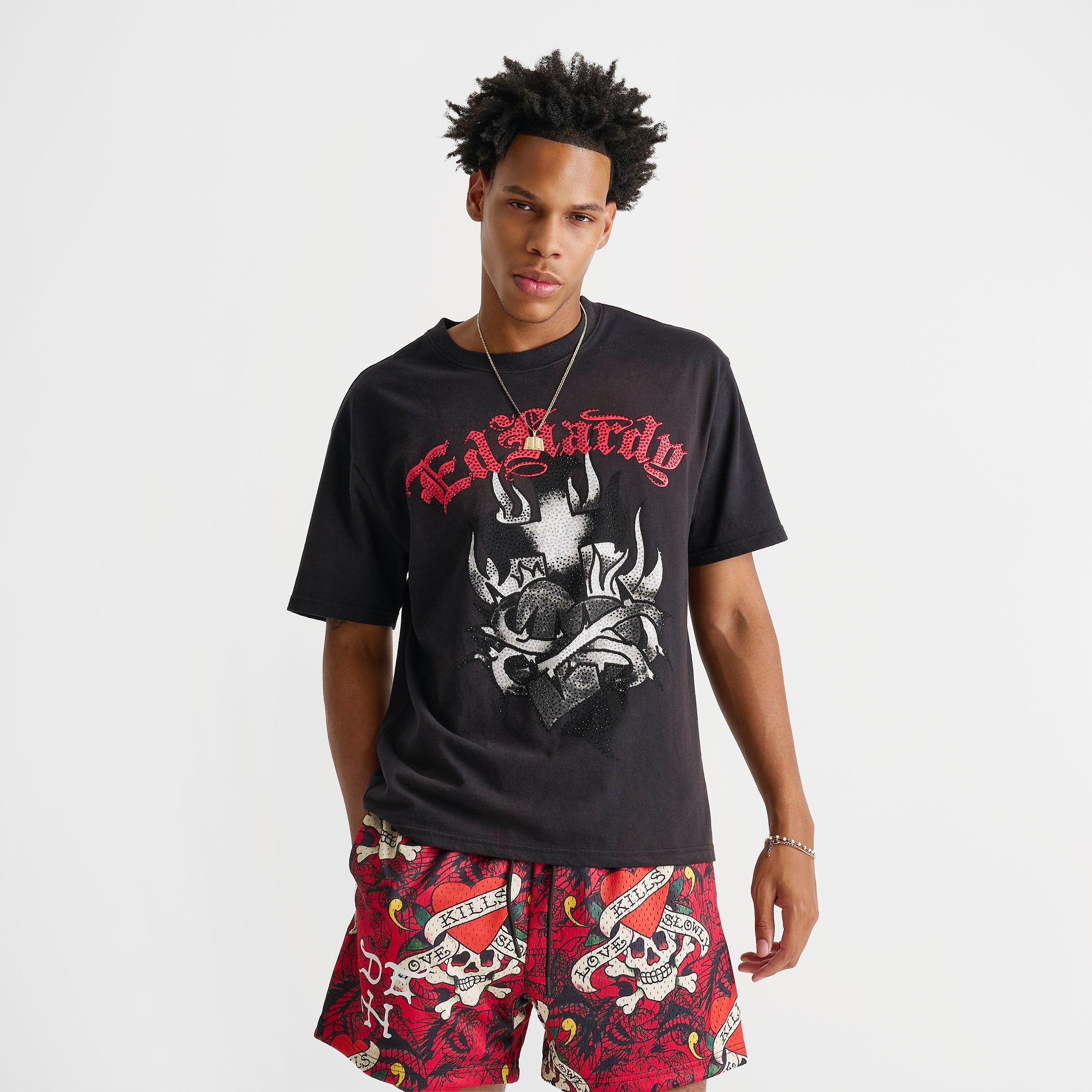 Men's Ed Hardy Sacred Heart Graphic T-Shirt