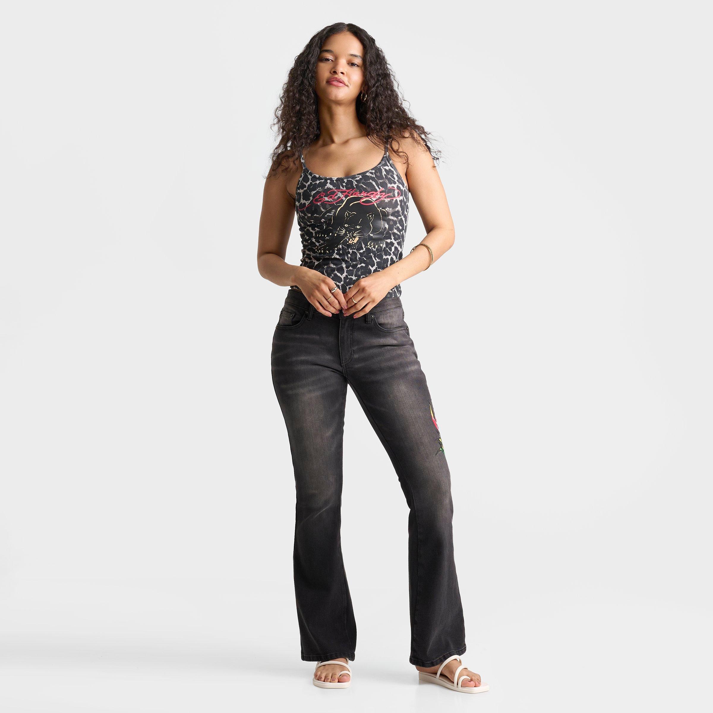 Women's Ed Hardy Panther Cami Tank Top