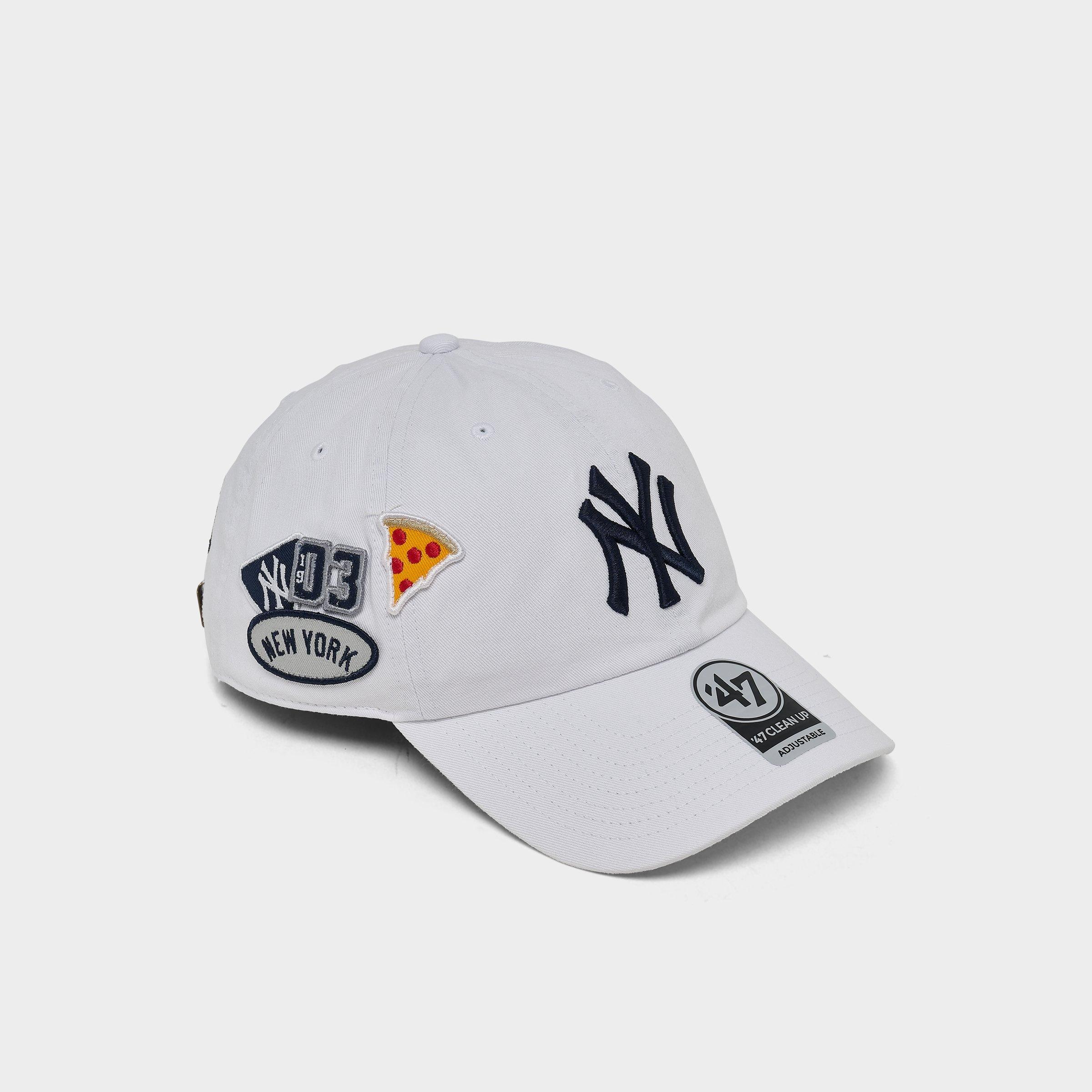 '47 New York Yankees MLB Badges Clean Up Strapback Hat