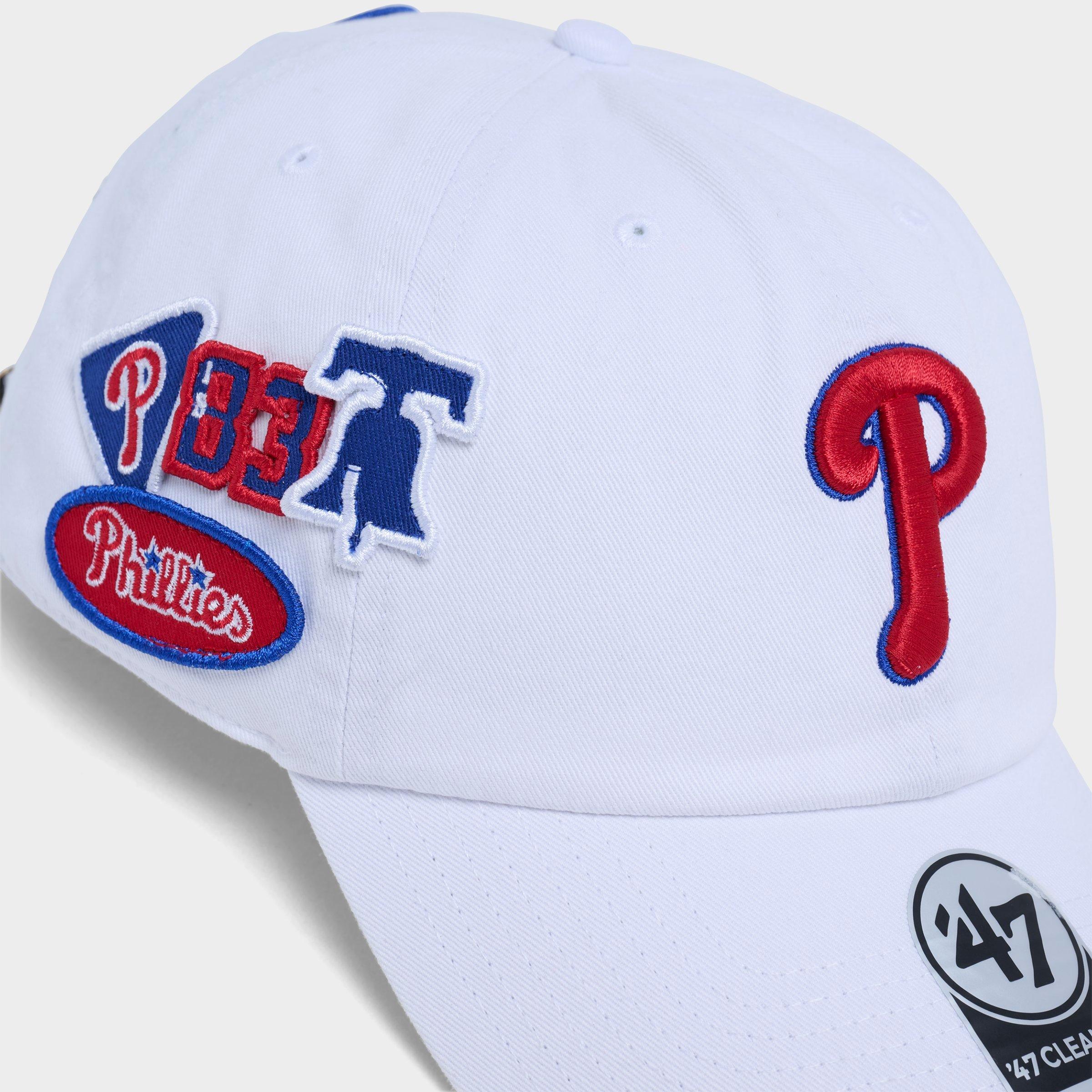 '47 Philadelphia Phillies MLB Badges Clean Up Strapback Hat