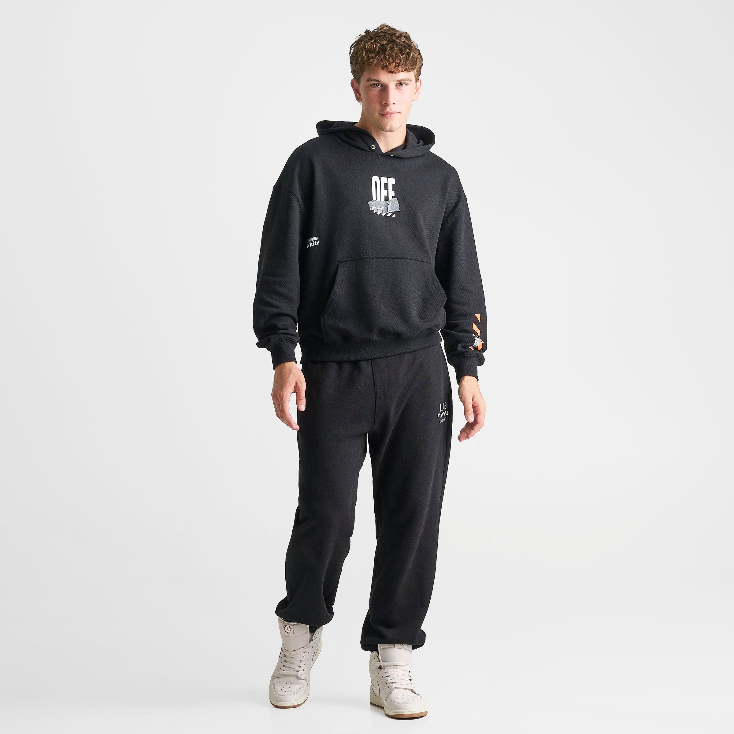 Men's L/AB c/o Off-White Active Duct Tape Pullover Hoodie
