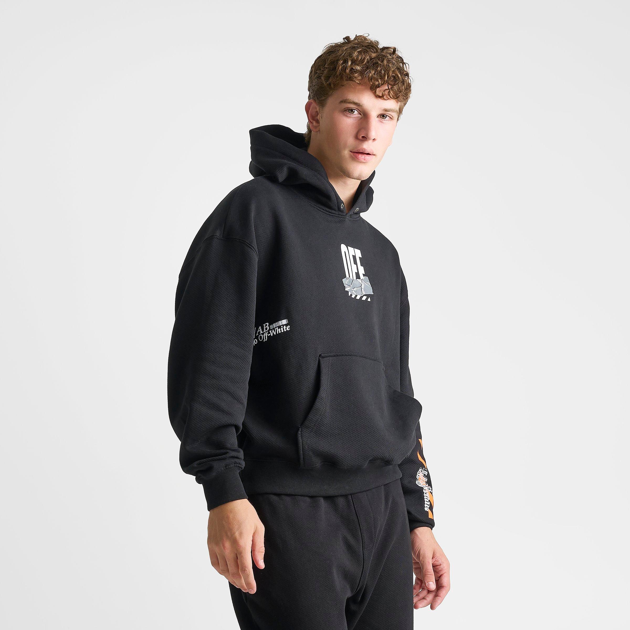 Men's L/AB c/o Off-White Active Duct Tape Pullover Hoodie
