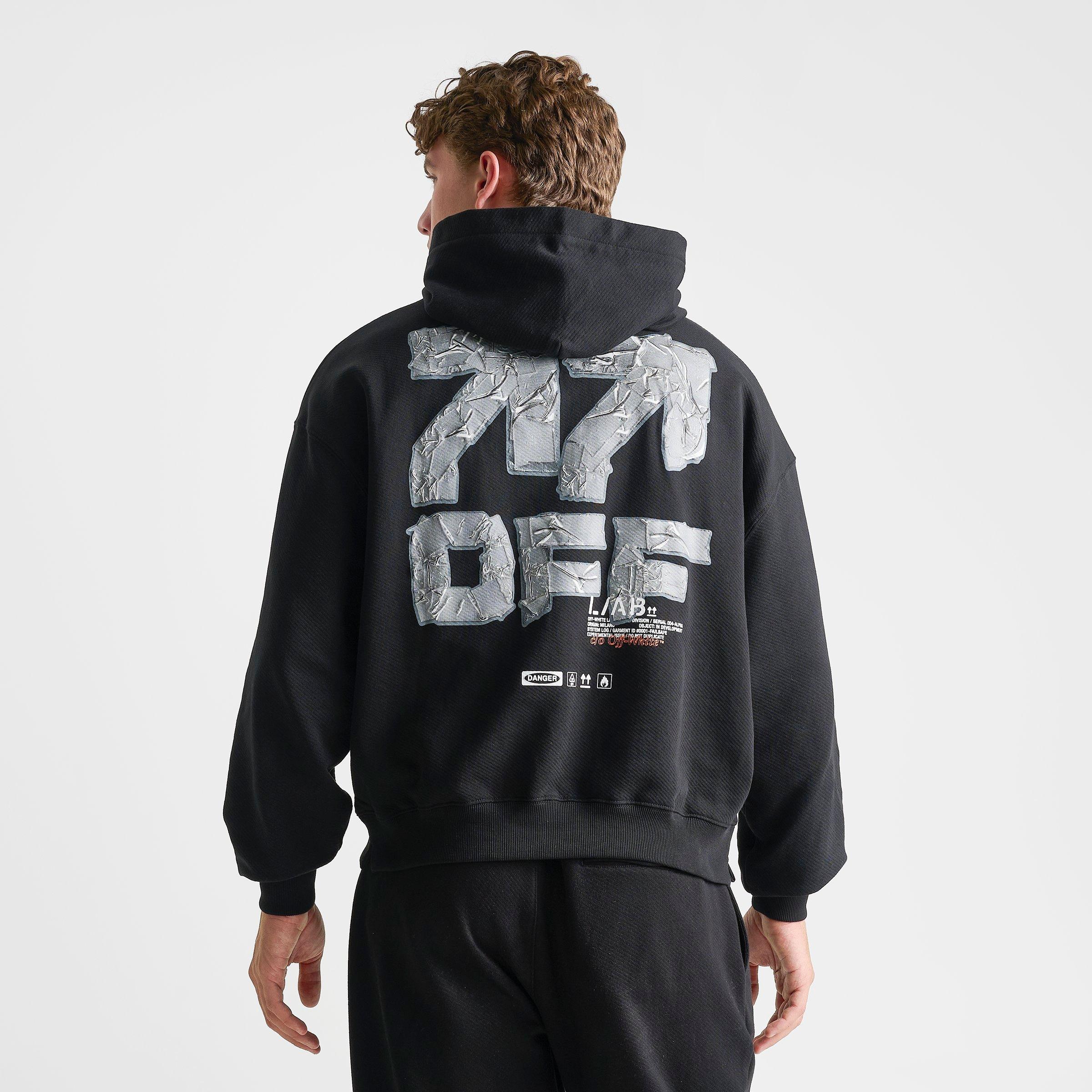 Men's L/AB c/o Off-White Active Duct Tape Pullover Hoodie
