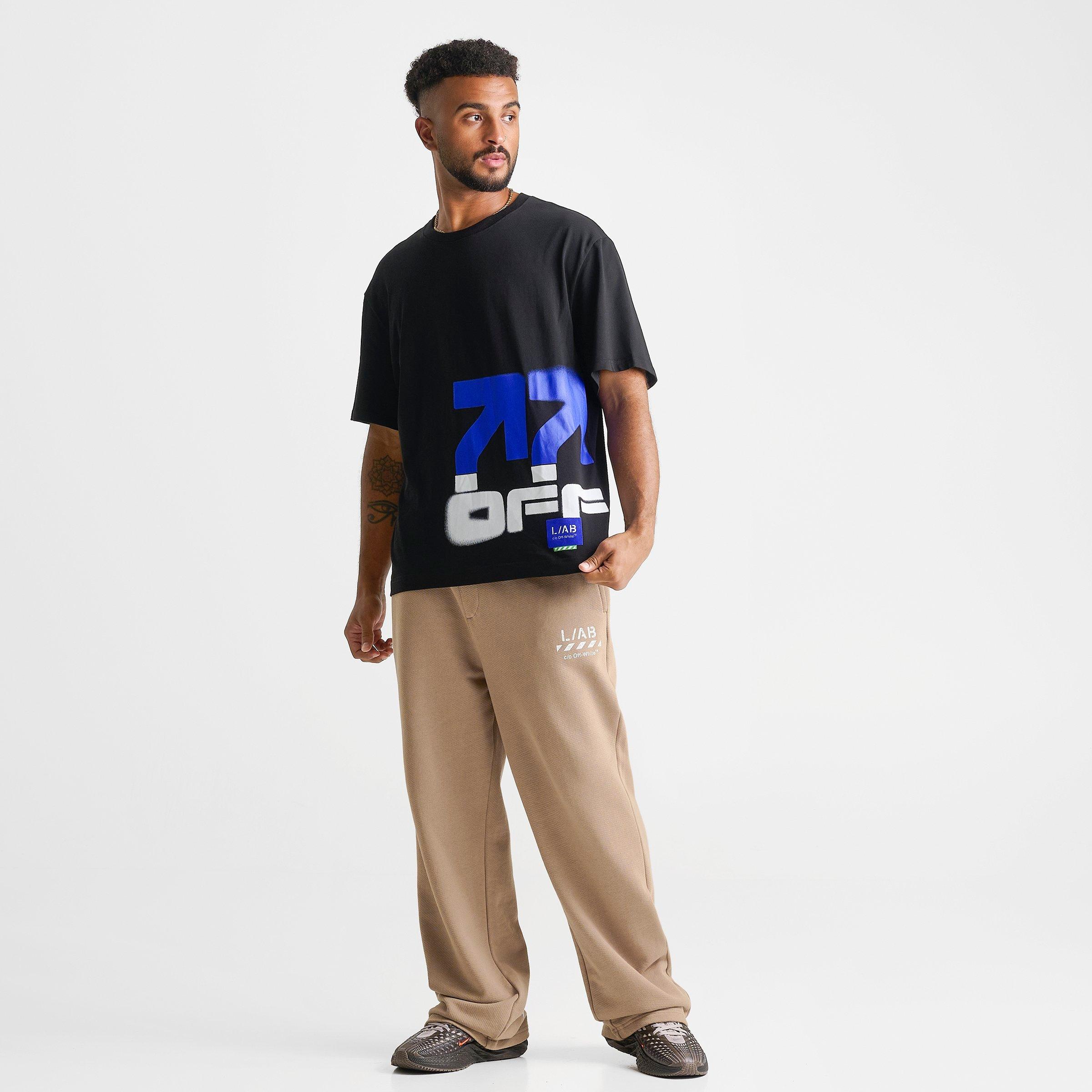 Men's L/AB c/o Off-White Stacked T-Shirt