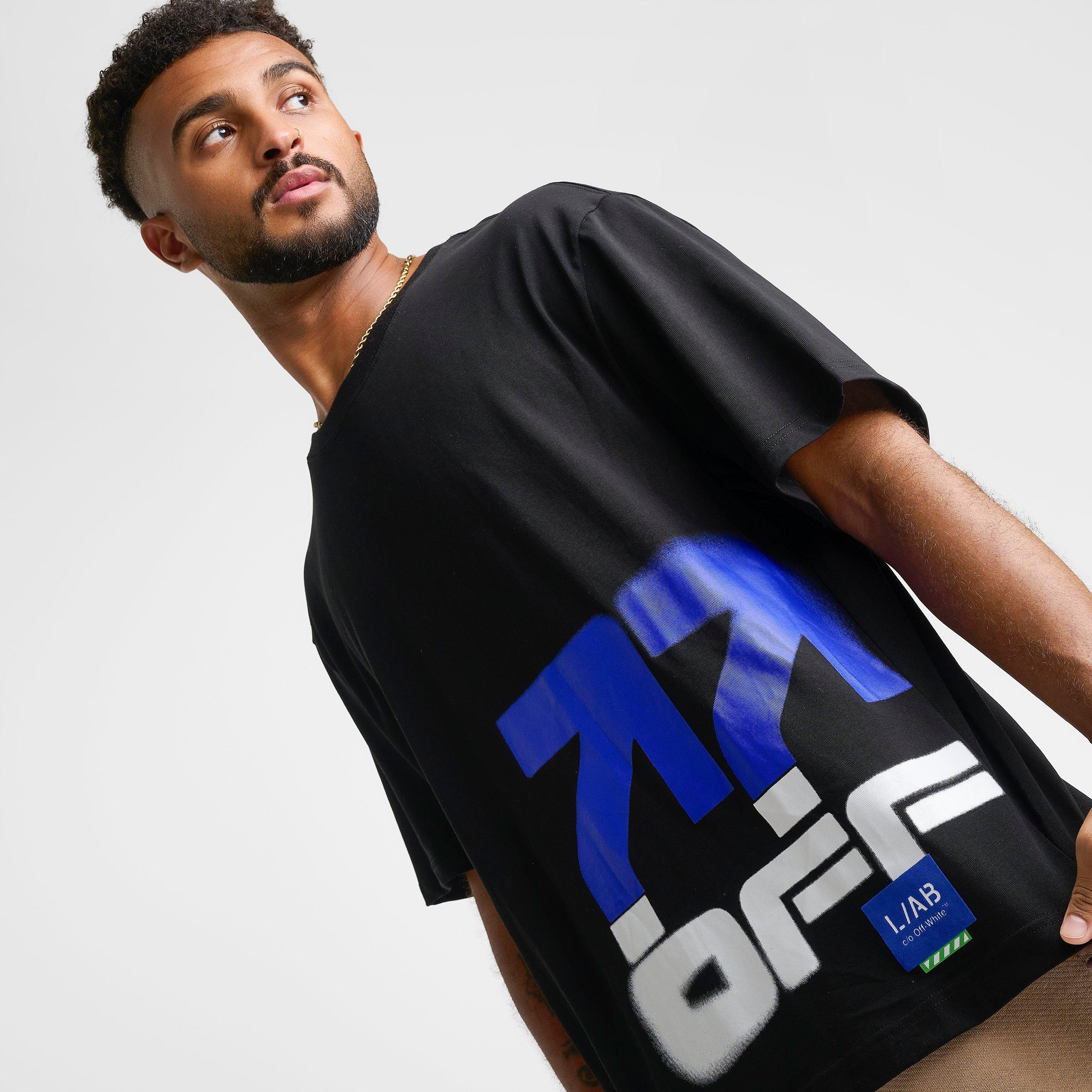 Men's L/AB c/o Off-White Stacked T-Shirt