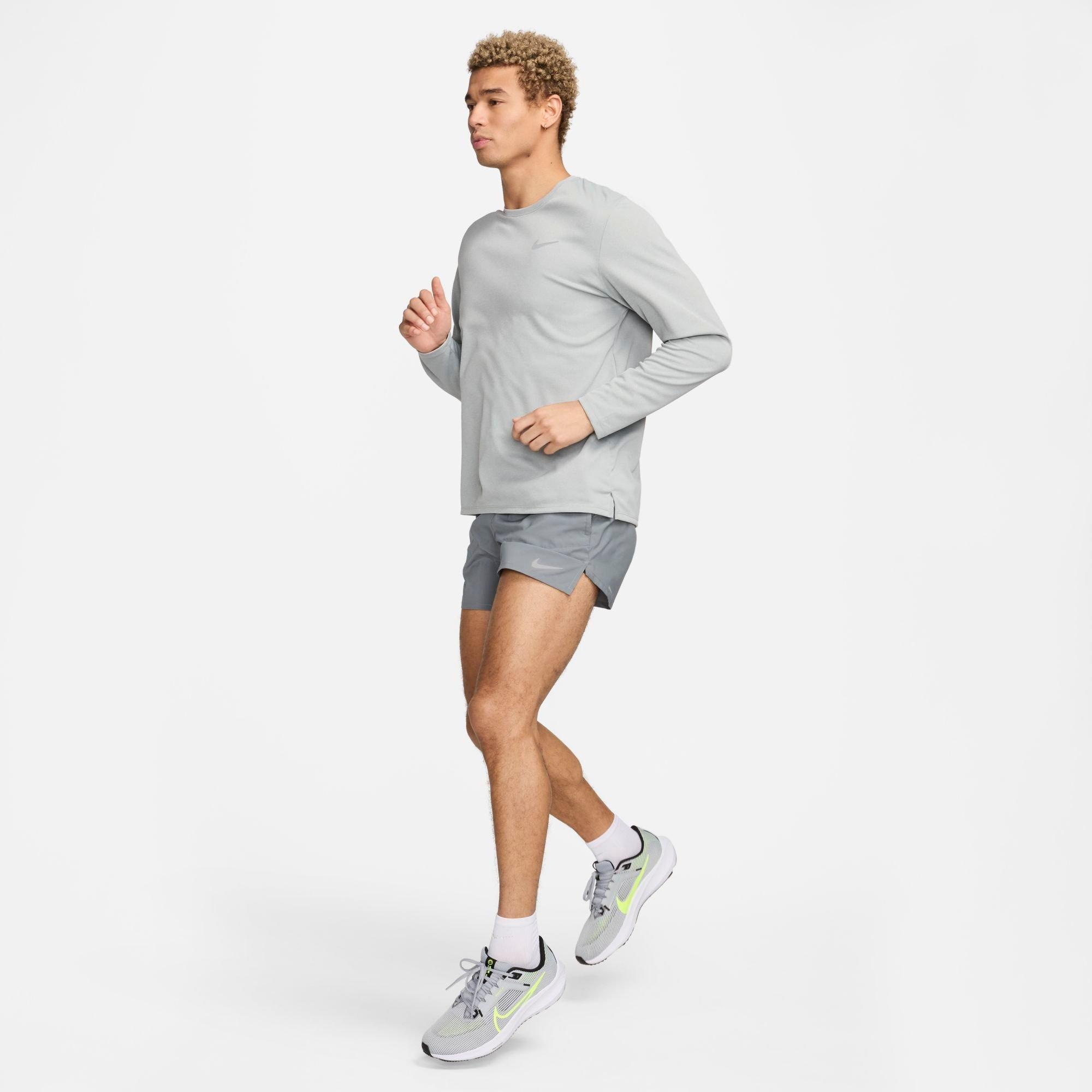 Men's Nike Miler Dri-FIT UV Long-Sleeve Running Top