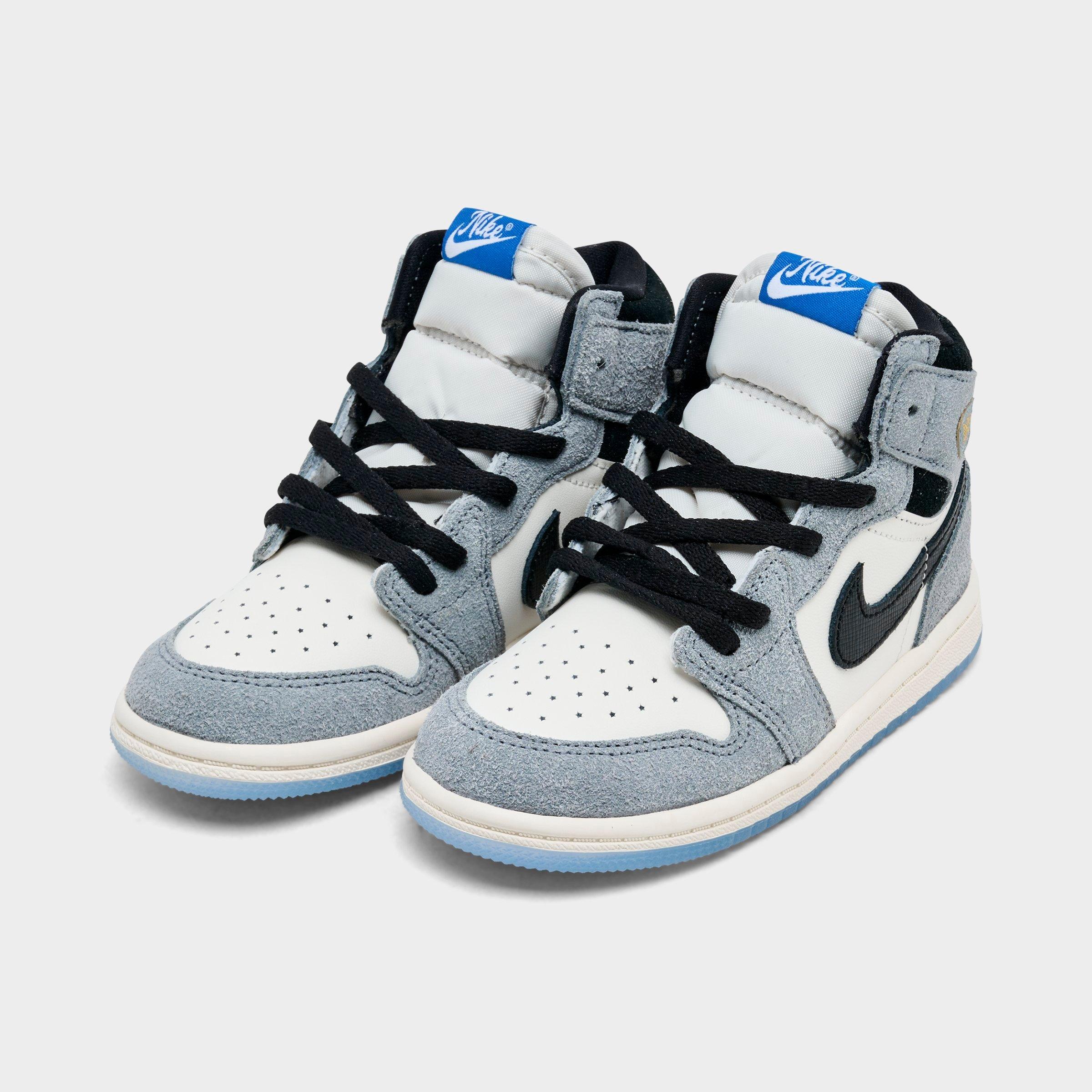 Kids' Toddler Air Jordan Retro 1 High OG Casual Shoes